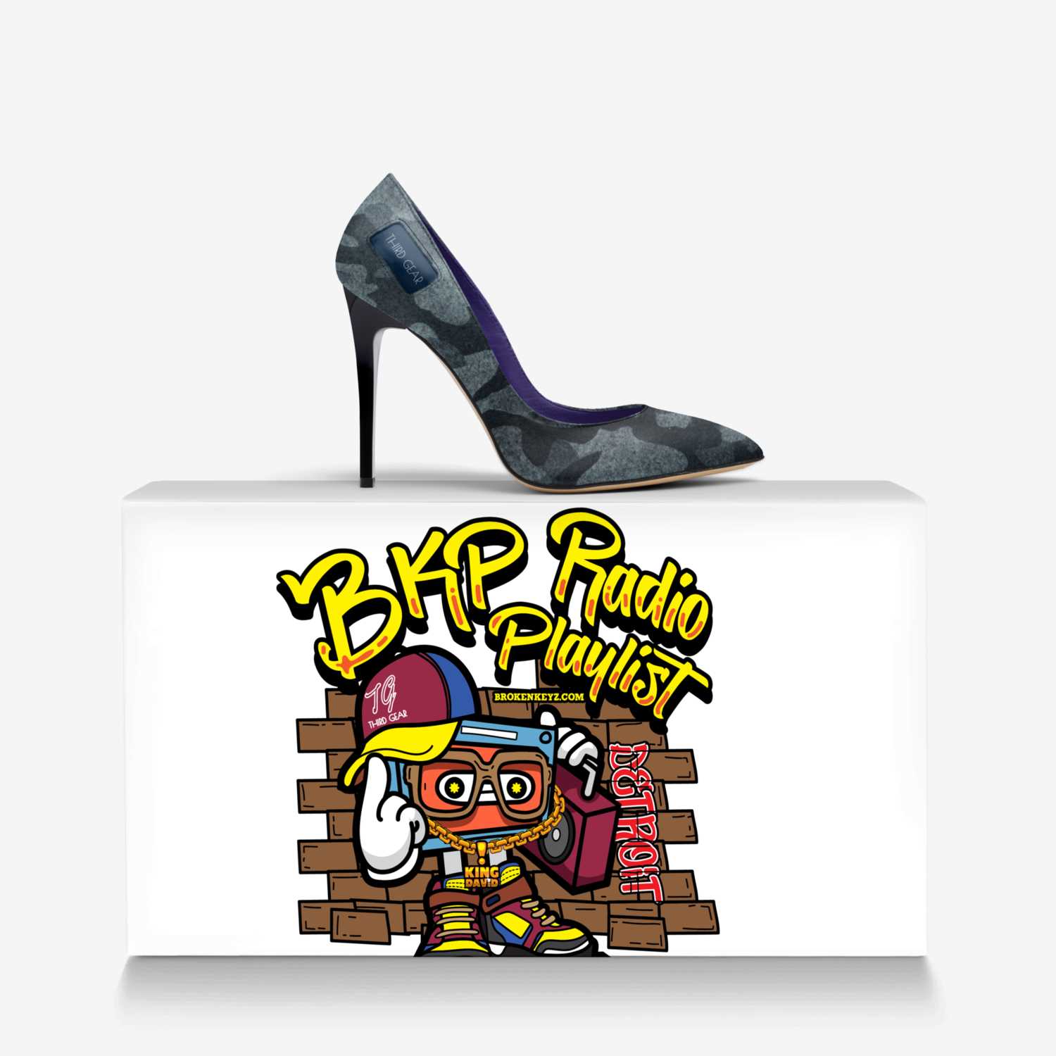 T G- SAHCHEEz custom made in Italy shoes by David Mitchell | Over box view