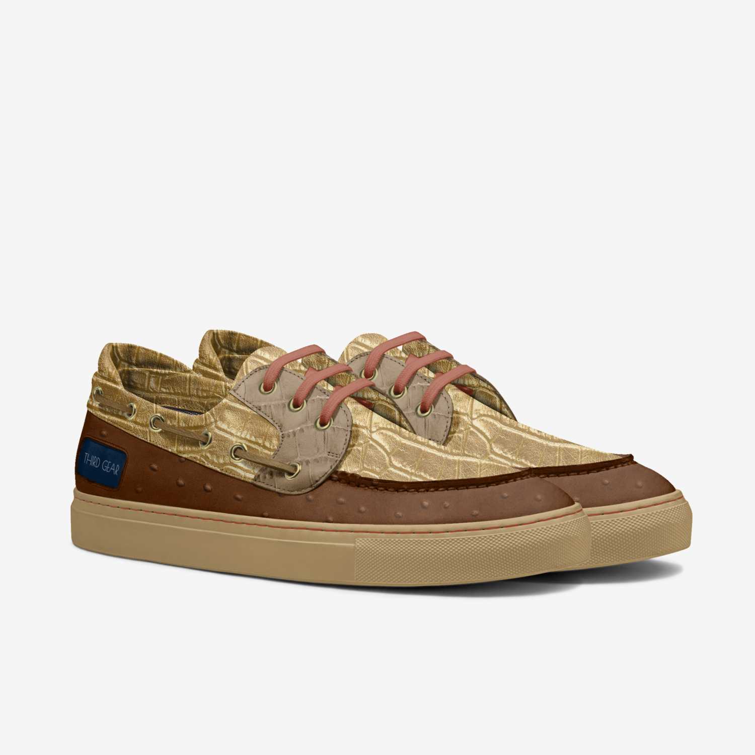 THiRD GEAR - PRUMZ custom made in Italy shoes by David Mitchell | Double view