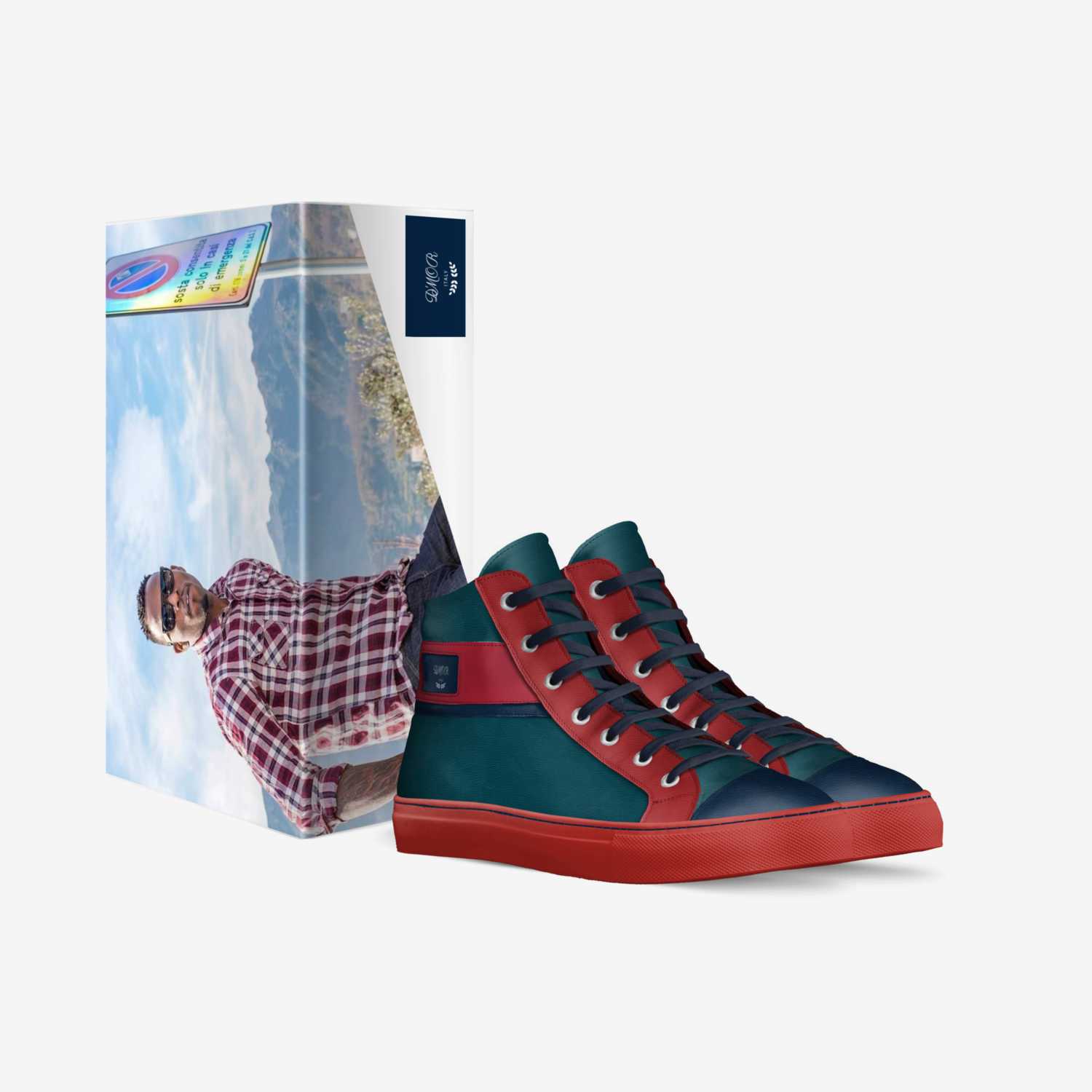 Tp's custom made in Italy shoes by Takina Mcneill | Box view