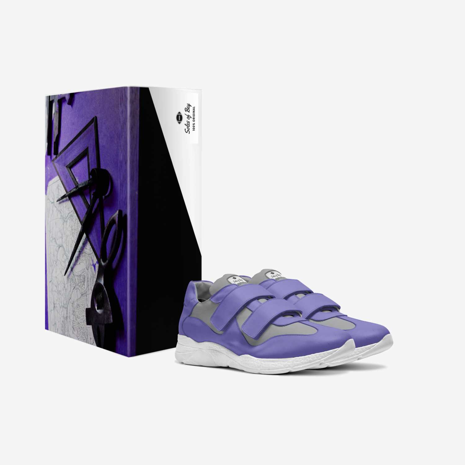 Soles of Bey  custom made in Italy shoes by Quiame Bey | Box view