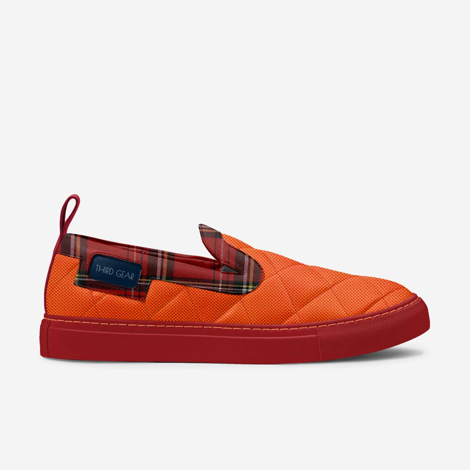 THiRD GEAR  ISLAND custom made in Italy shoes by David Mitchell | Side view