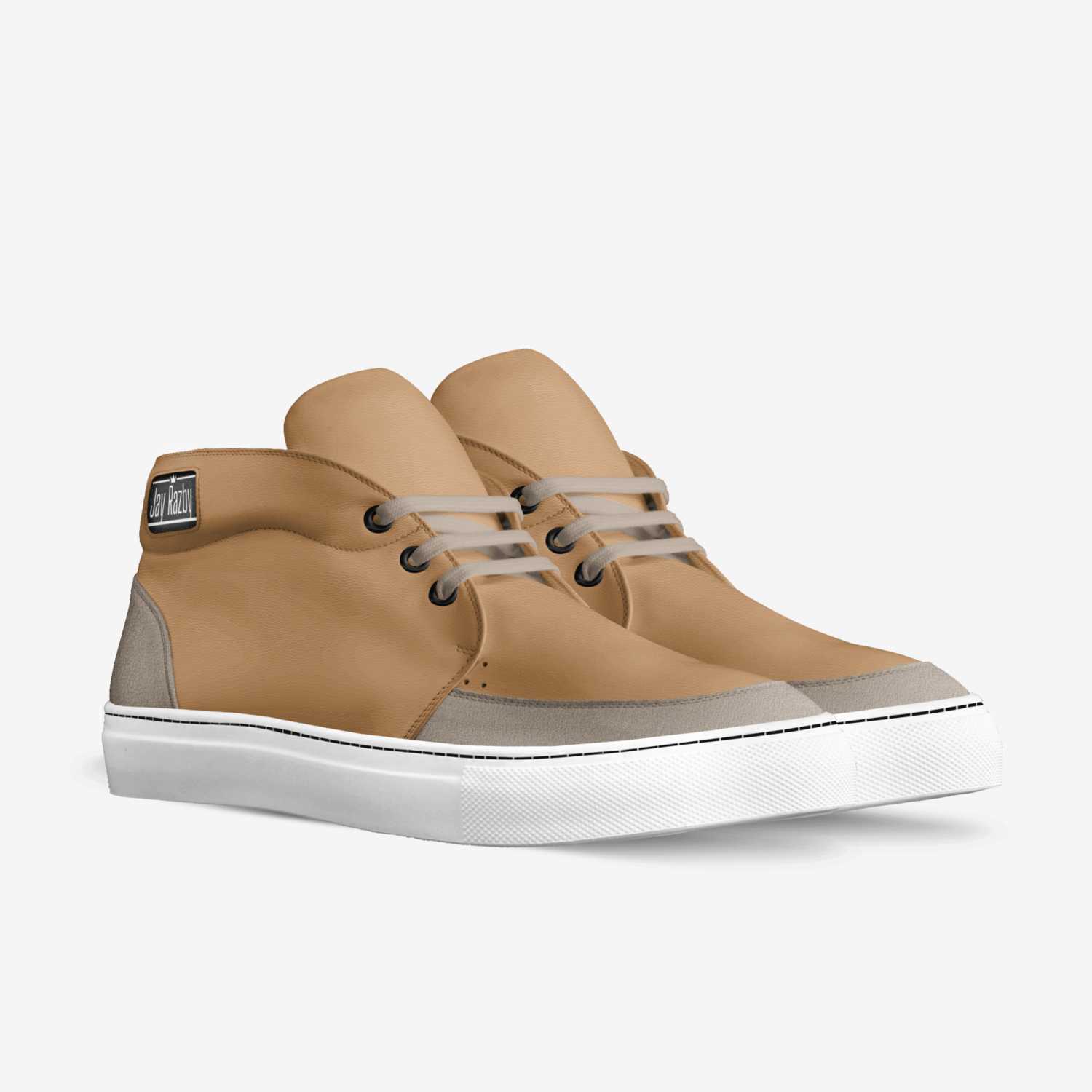 Jay Razby  custom made in Italy shoes by Jay Rock | Double view