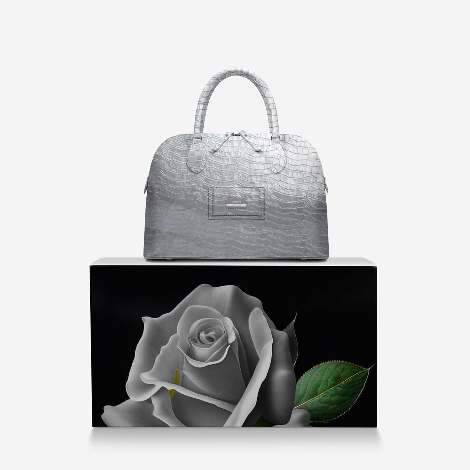 GODDA custom made in Italy design by Sabrina Nesmith | Over box view