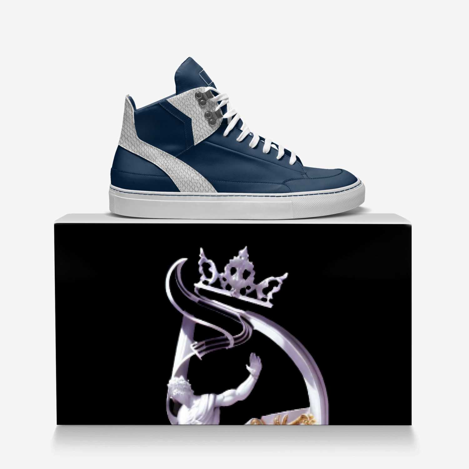 ELYSIAN HEIGHTS custom made in Italy shoes by Romelo Dafirst | Over box view