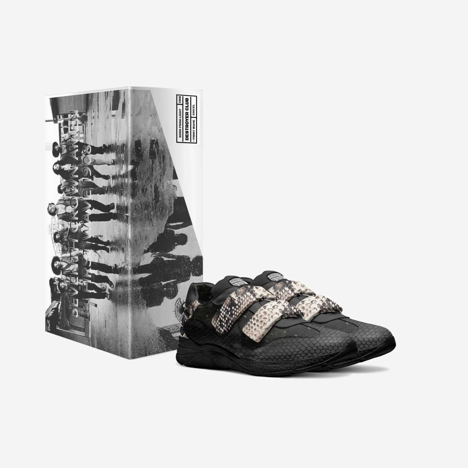 DESTROYER CLUB custom made in Italy shoes by Redstar Mafia | Box view