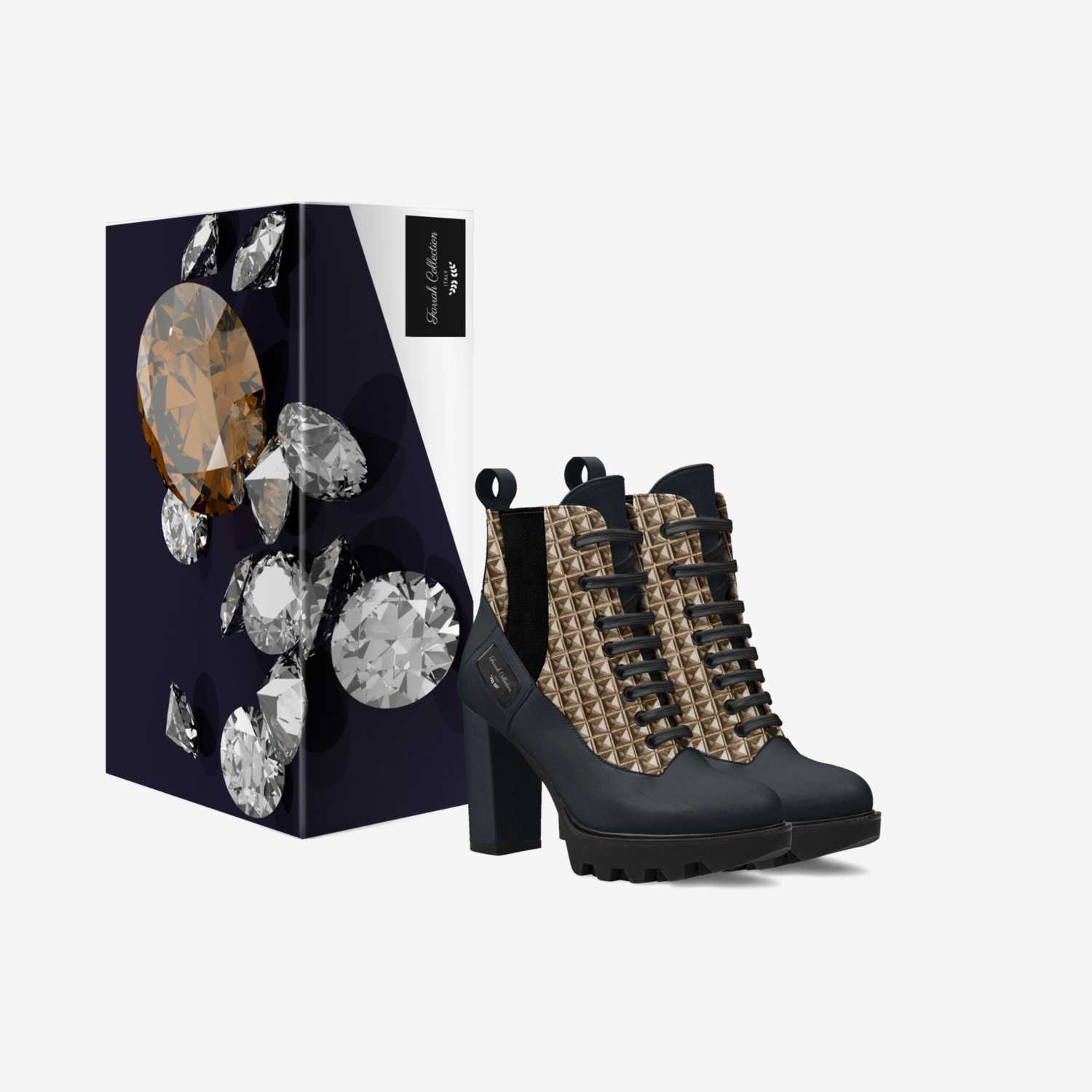 Farrah Collection custom made in Italy shoes by Melody Jones | Box view