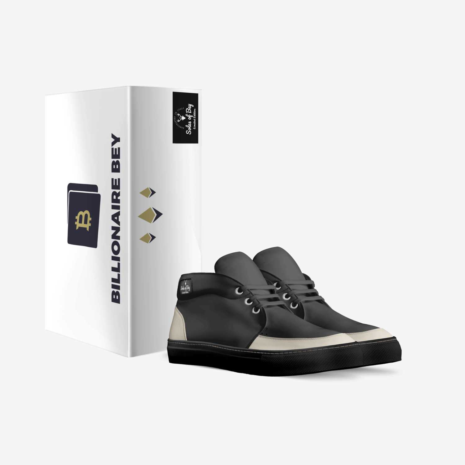 Soles of Bey  custom made in Italy shoes by Quiame Bey | Box view