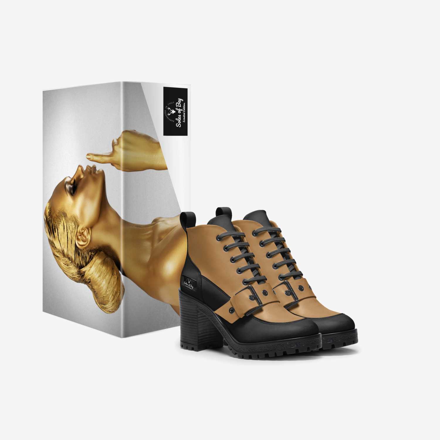 Soles of Bey  custom made in Italy shoes by Quiame Bey | Box view