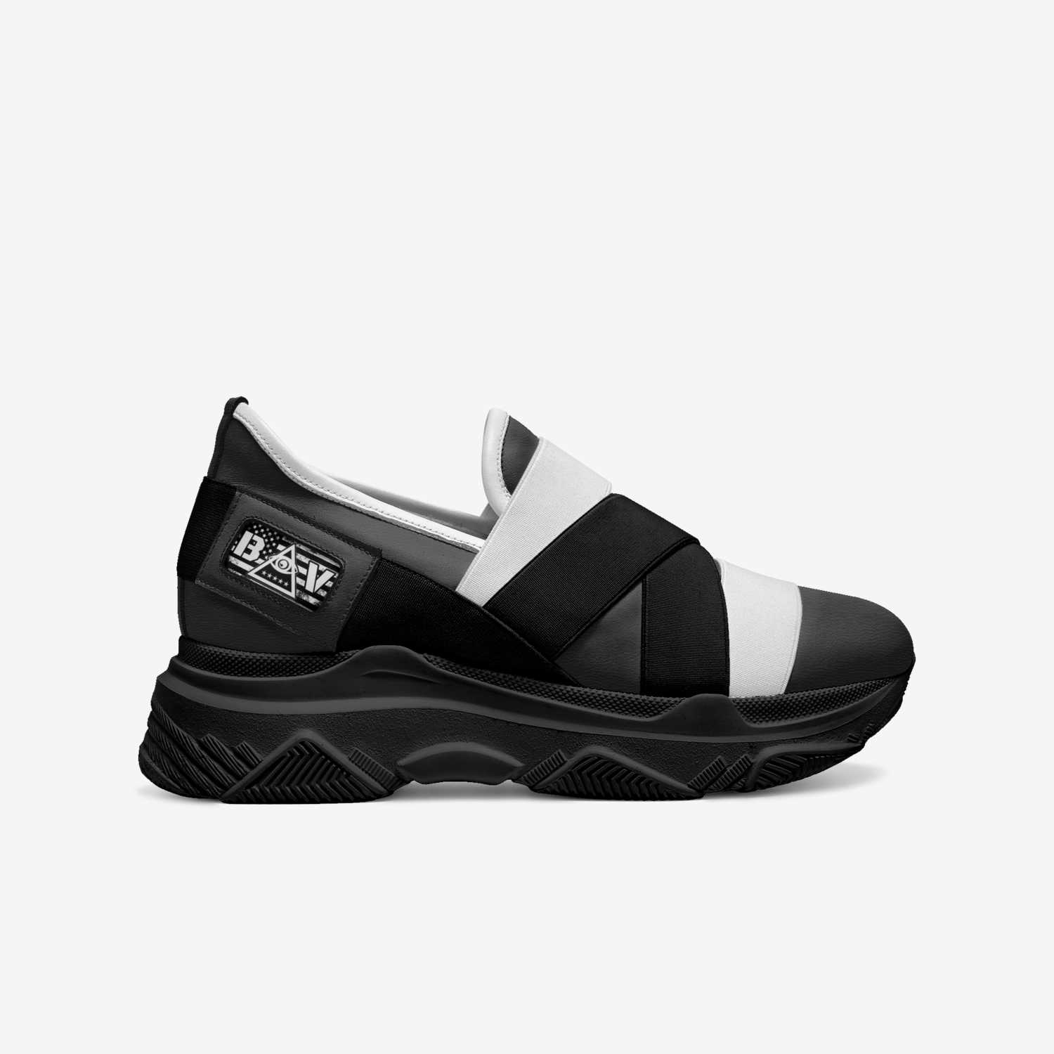 B.O.V custom made in Italy shoes by Redstar Mafia | Side view