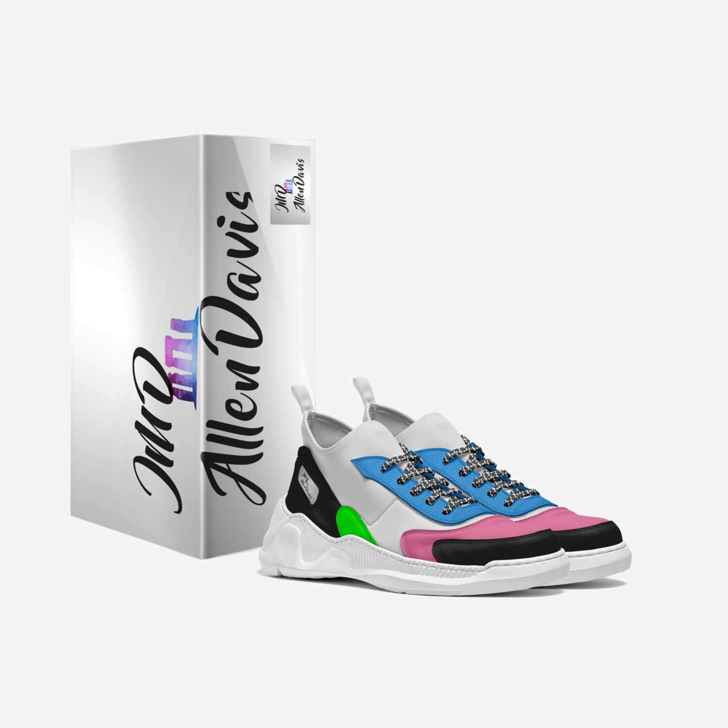 JMD custom made in Italy shoes by Allen Davis | Box view