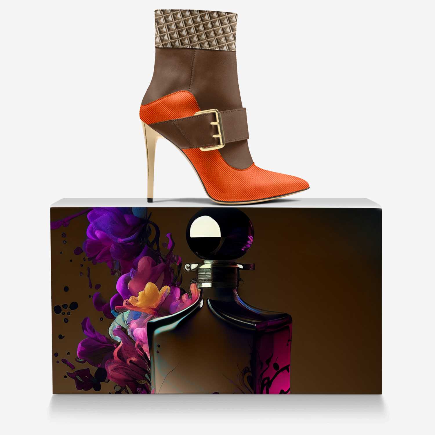 Nalai Dreams custom made in Italy shoes by Jahi Ali-bey | Over box view