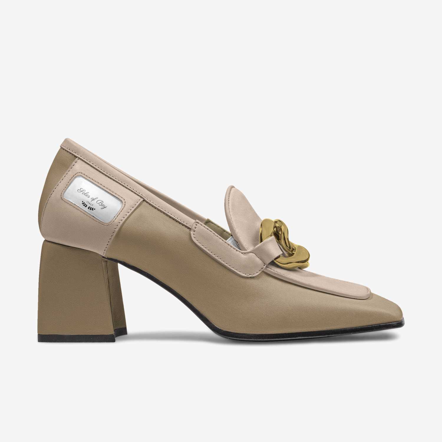 Soles of Bey  custom made in Italy shoes by Quiame Bey | Side view