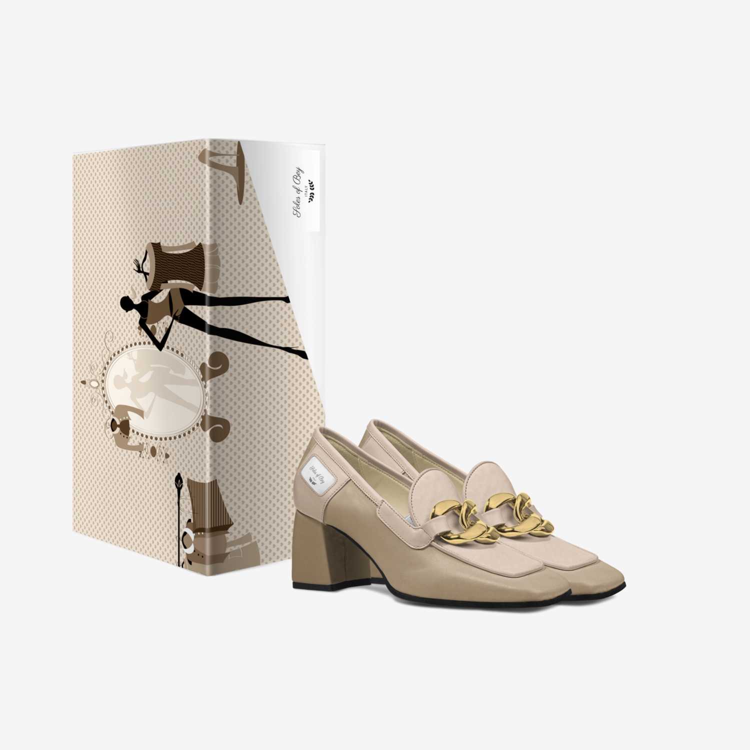 Soles of Bey  custom made in Italy shoes by Quiame Bey | Box view