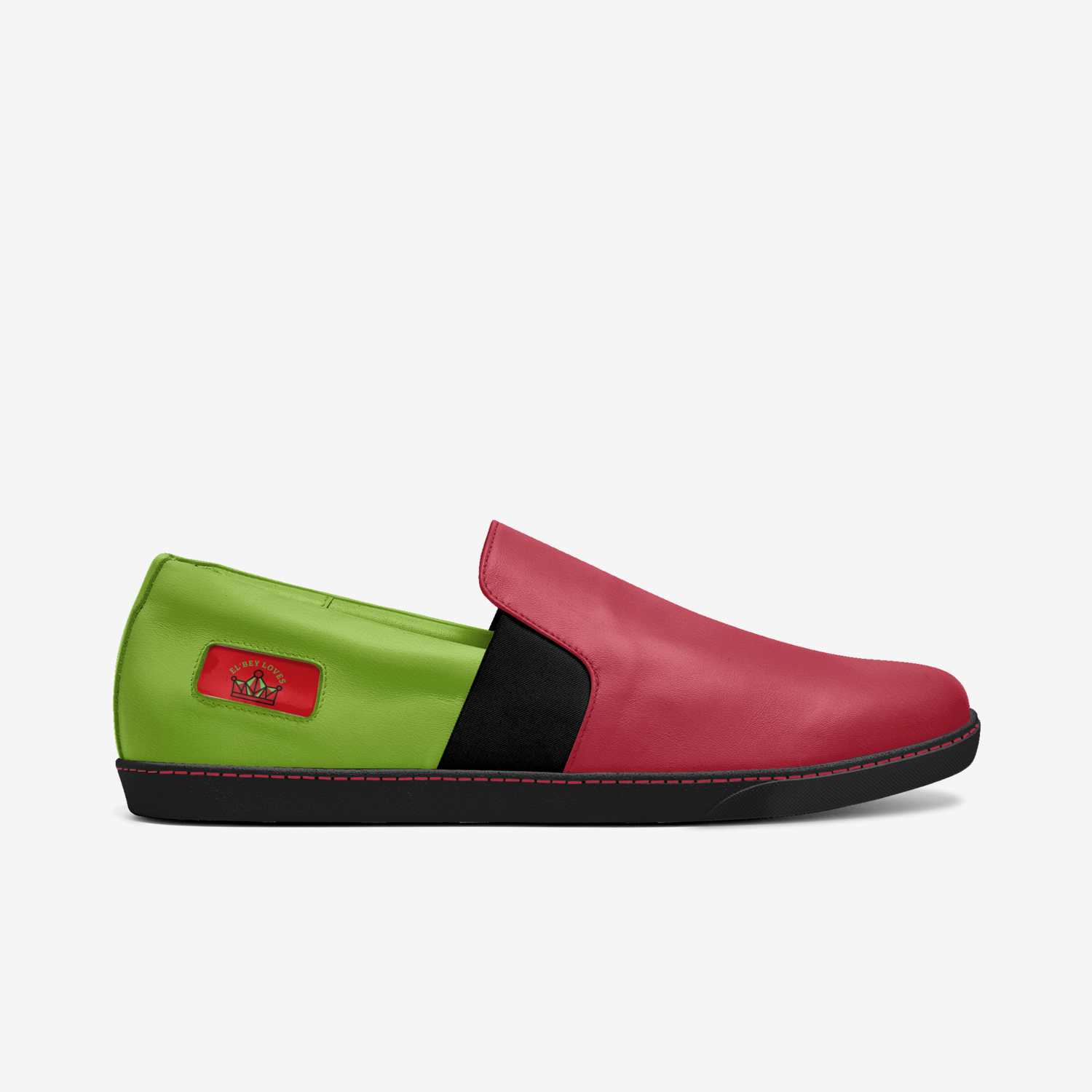 EL'BEY LOVES  custom made in Italy shoes by Tariq Bey | Side view