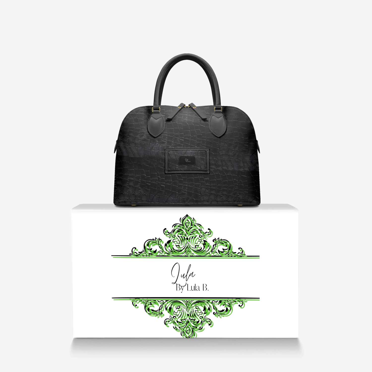 Lula custom made in Italy design by Lula B | Over box view