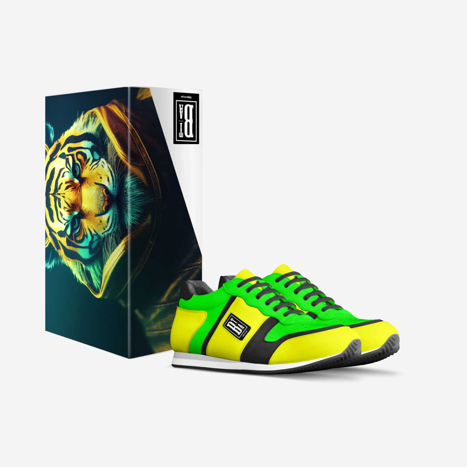Takin' it  custom made in Italy shoes by L.j. Styles | Box view