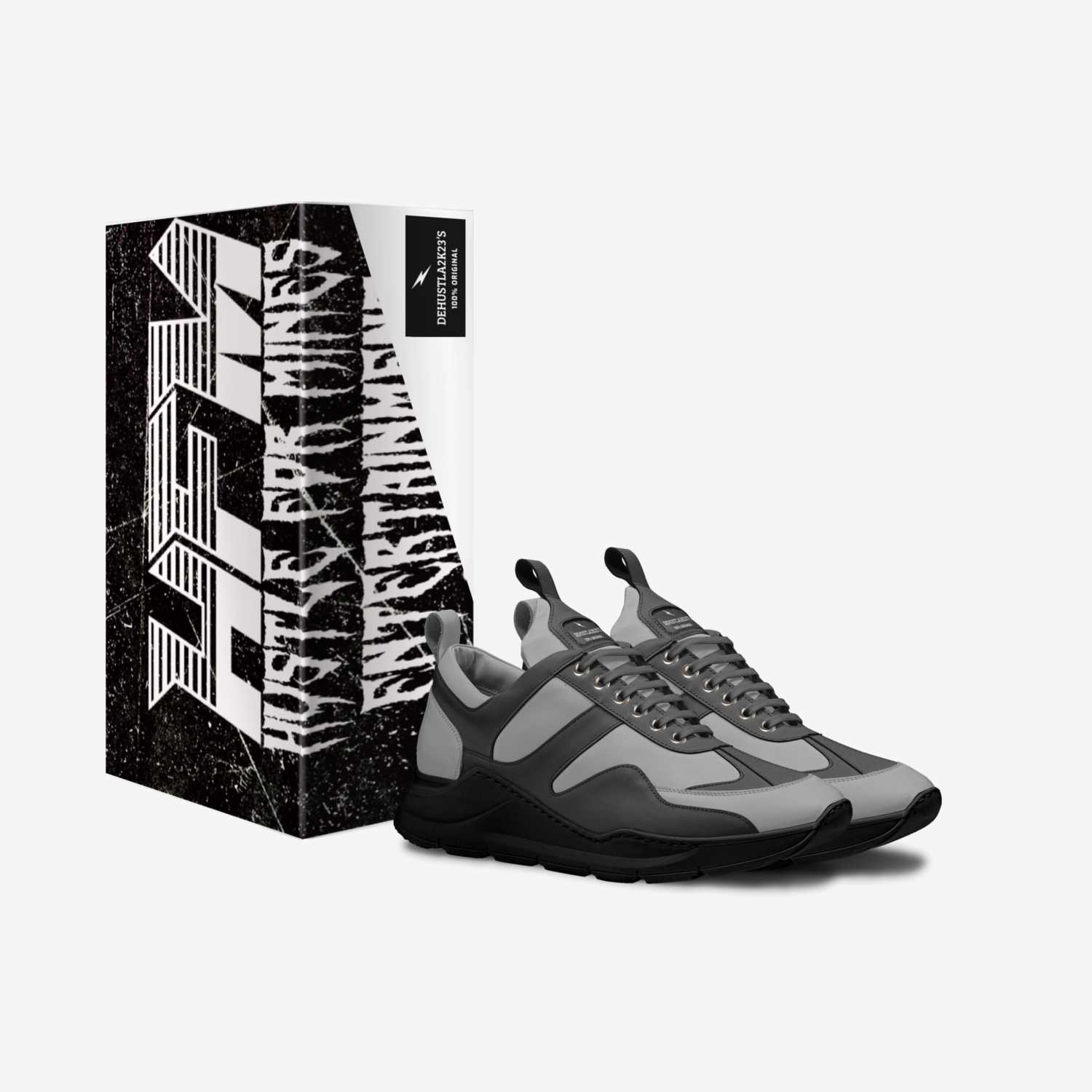 DeHustla2k23’s custom made in Italy shoes by Deshannon Johnson | Box view