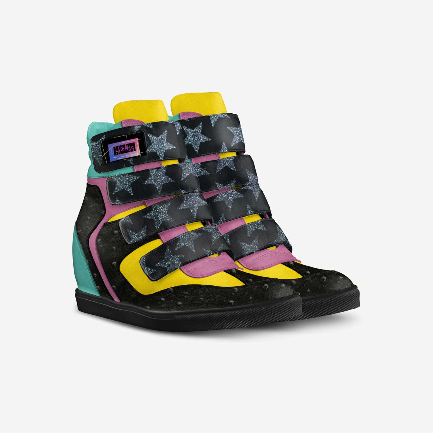 Girl In The Matrix custom made in Italy shoes by Andre Cleveland | Double view