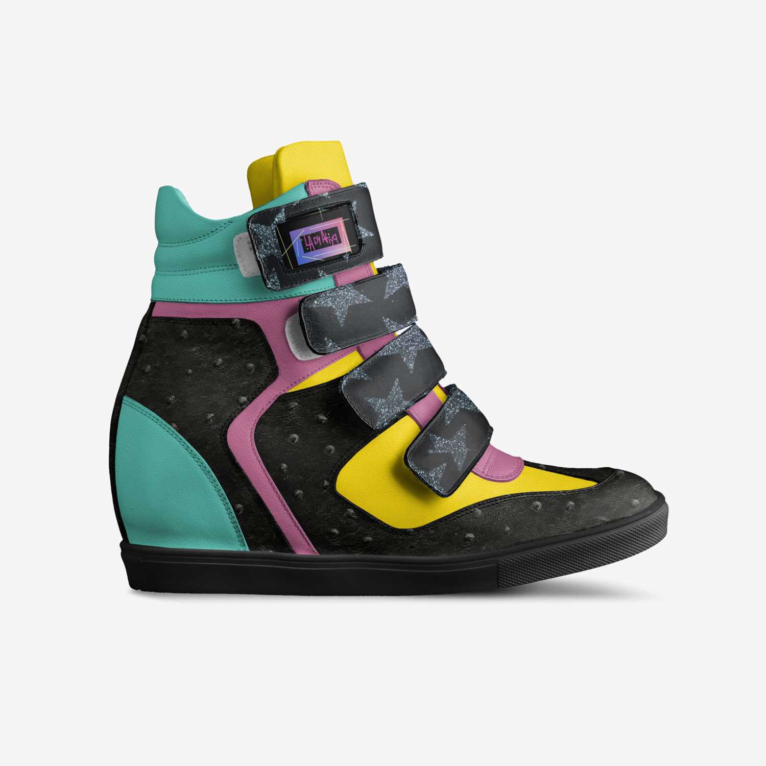 Girl In The Matrix custom made in Italy shoes by Andre Cleveland | Side view