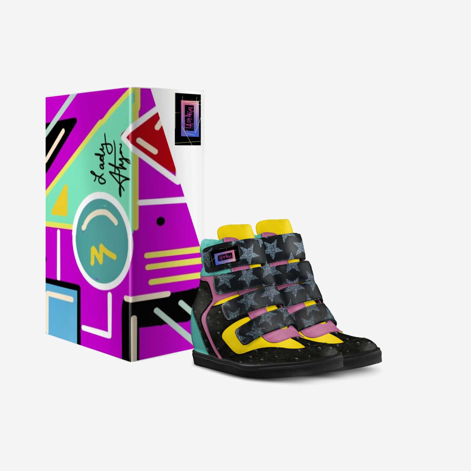 Girl In The Matrix custom made in Italy shoes by Andre Cleveland | Box view