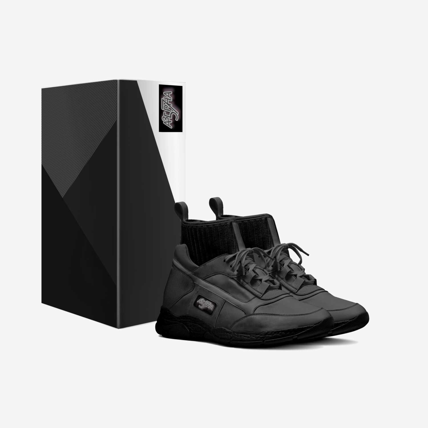 Alpha Trek custom made in Italy shoes by Aldric Horton Jr | Box view