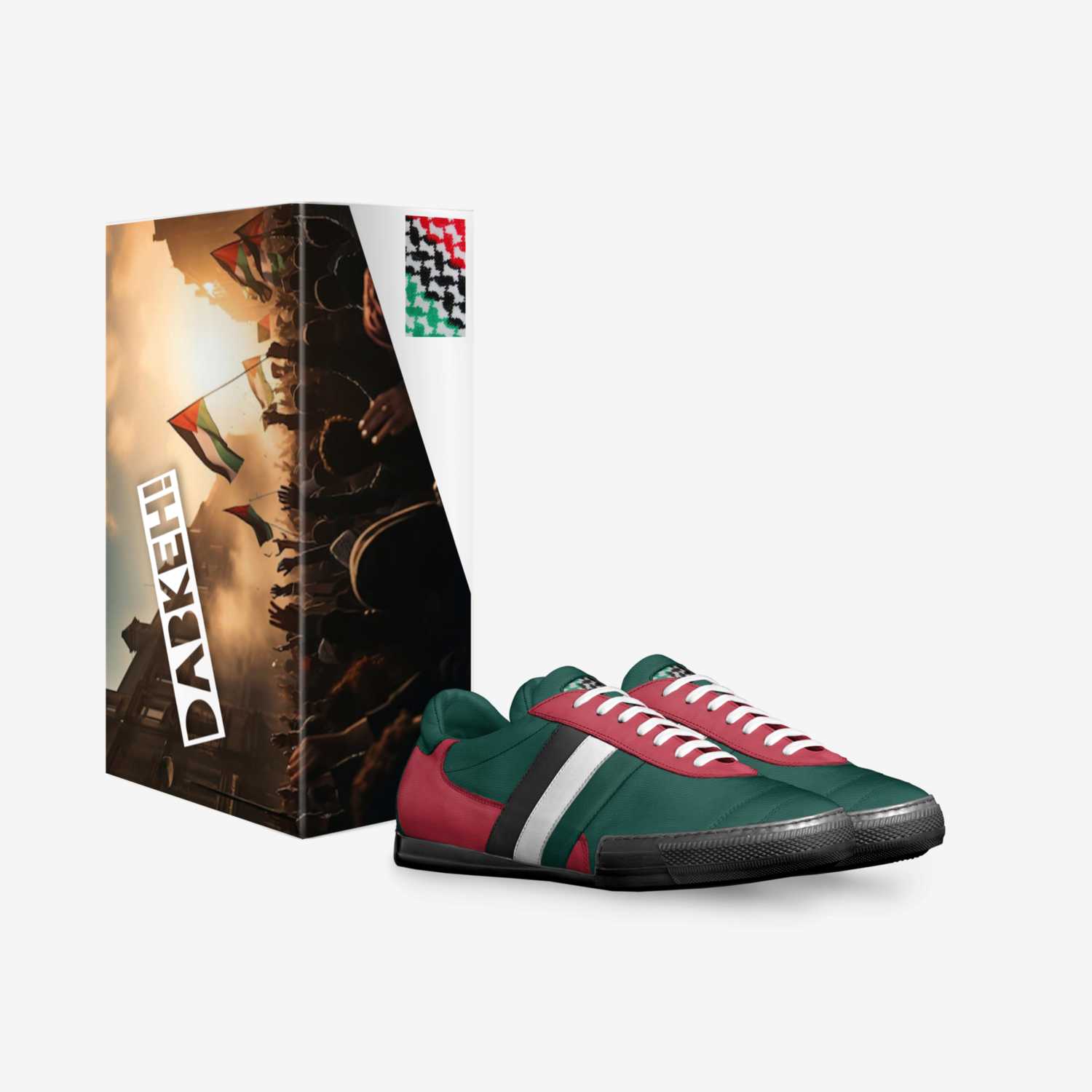 ⵣ AKAL ⵣ custom made in Italy shoes by Otmane Yassine | Box view