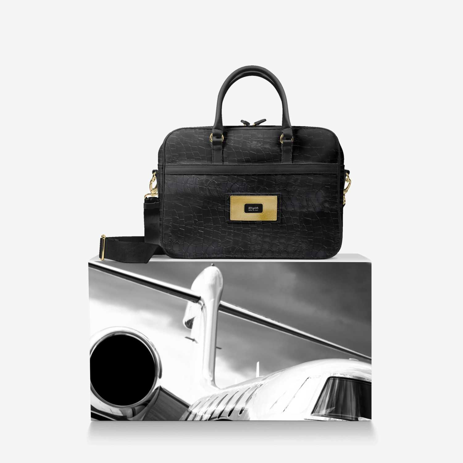 Female CEO custom made in Italy design by Brittany Elizabeth Alice | Over box view