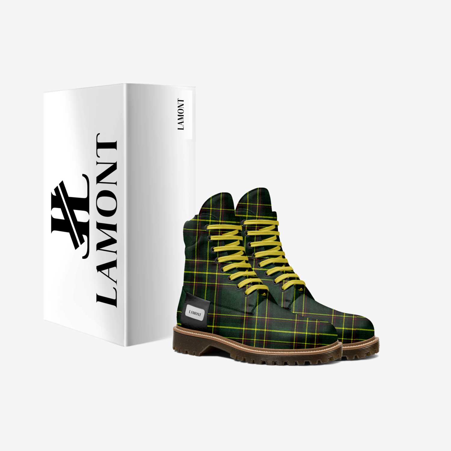 Hood Model VI custom made in Italy shoes by Deandre Dyson | Box view