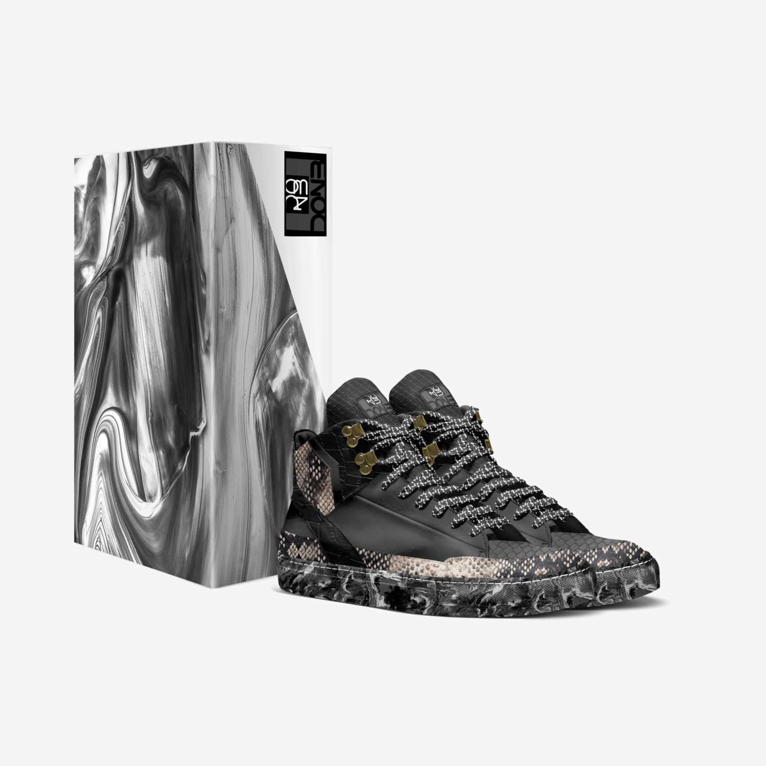 DONB custom made in Italy shoes by Demyrion Brown | Box view
