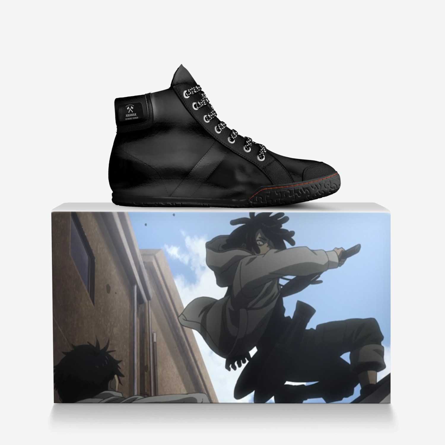 ARAWAK custom made in Italy shoes by Dean Daniel | Over box view