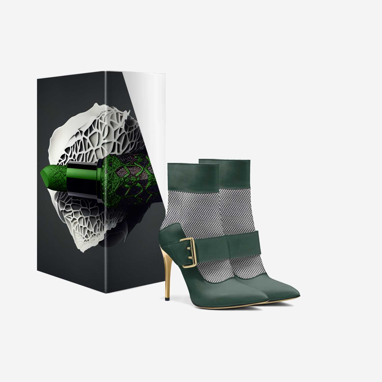 Candies custom made in Italy shoes by Jahi Ali-bey | Box view
