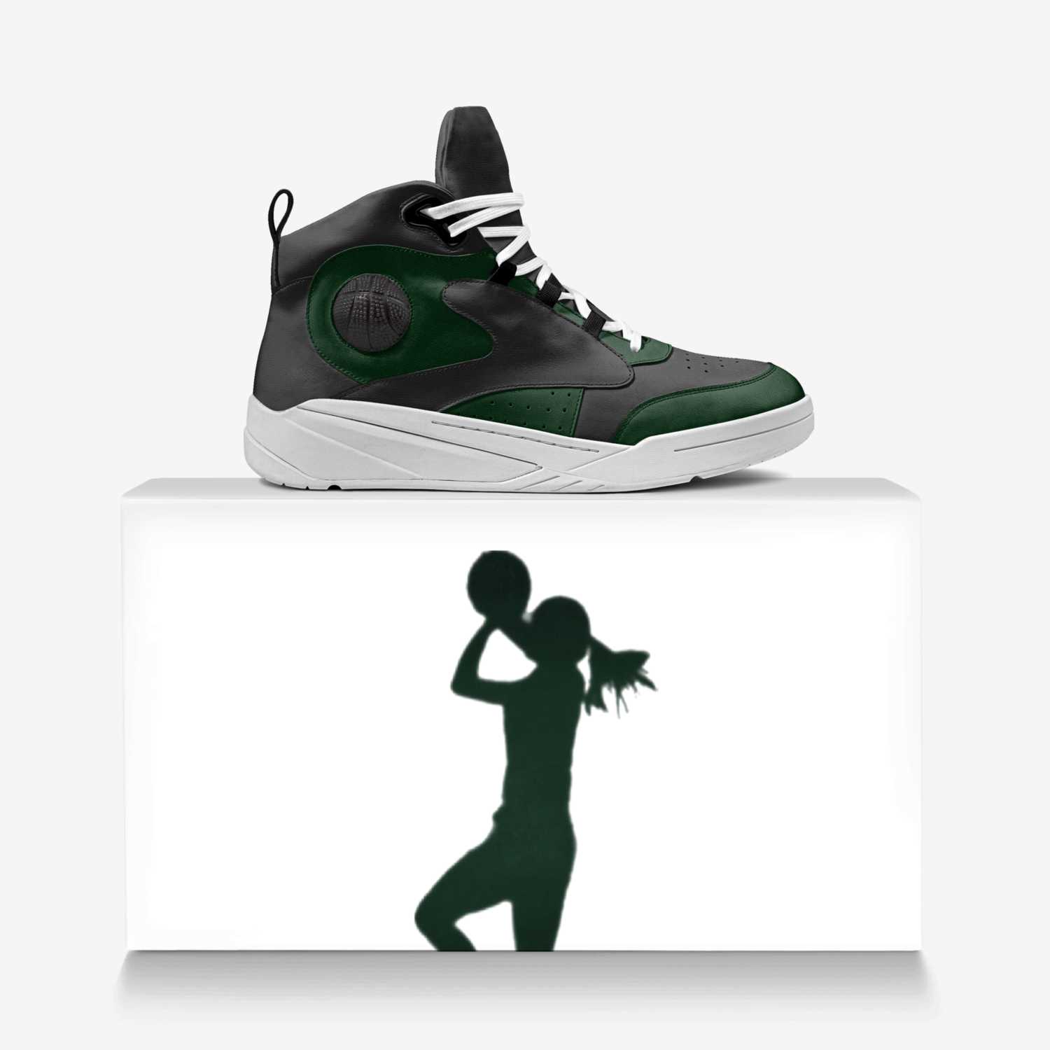 The Balden 12.5s custom made in Italy shoes by Deante Steele | Over box view