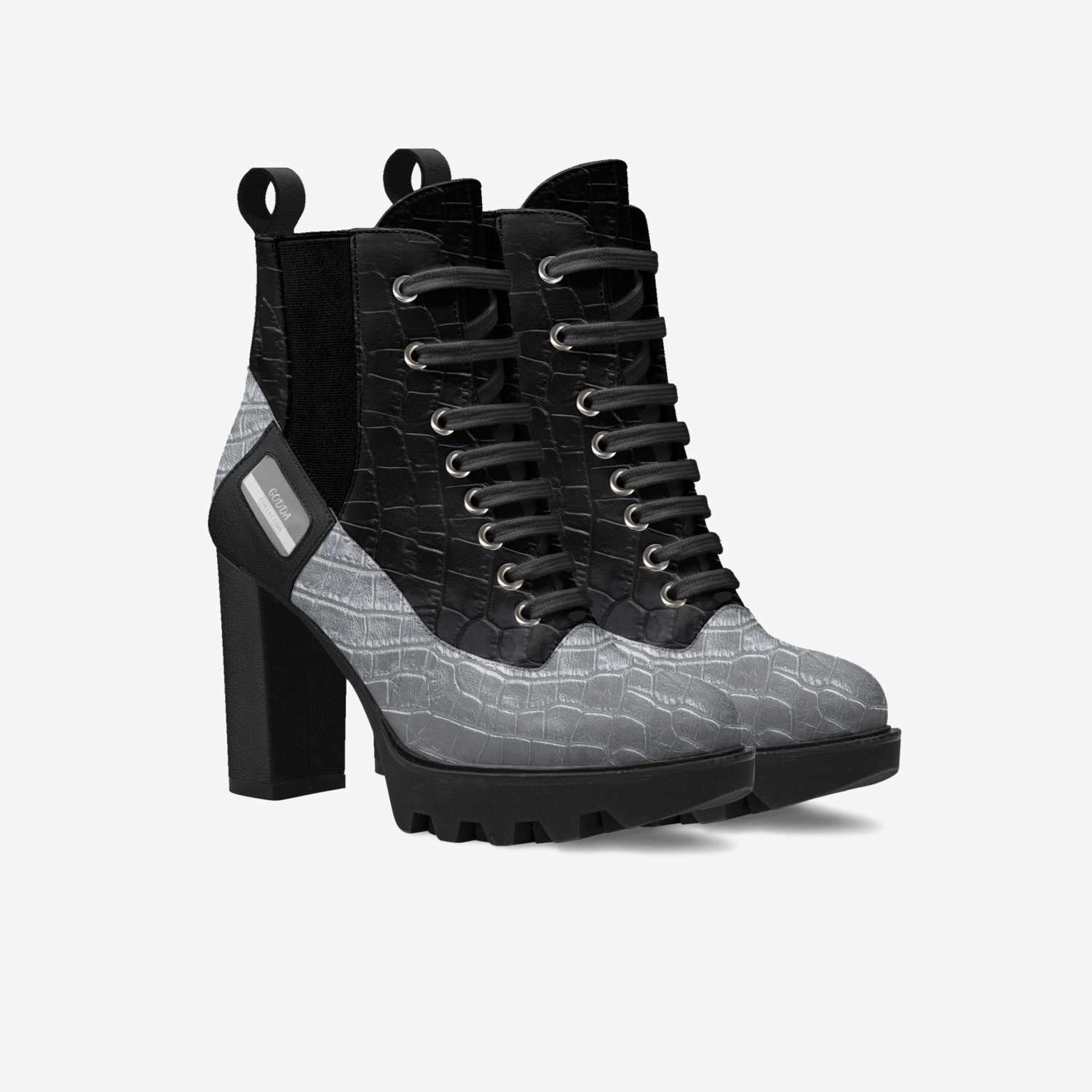 GODDA  custom made in Italy shoes by Sabrina Nesmith | Double view