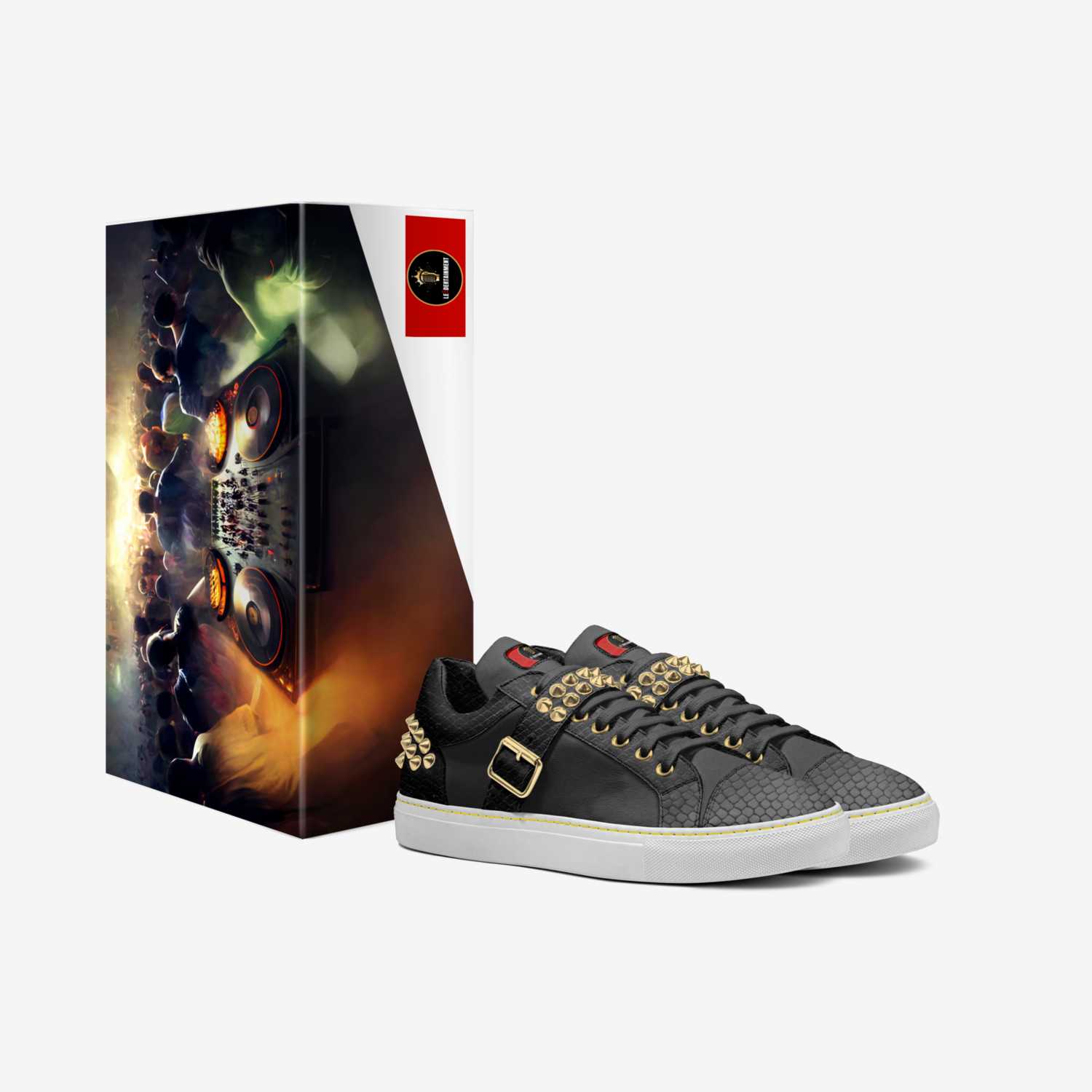 The Flex custom made in Italy shoes by David Jackson | Box view