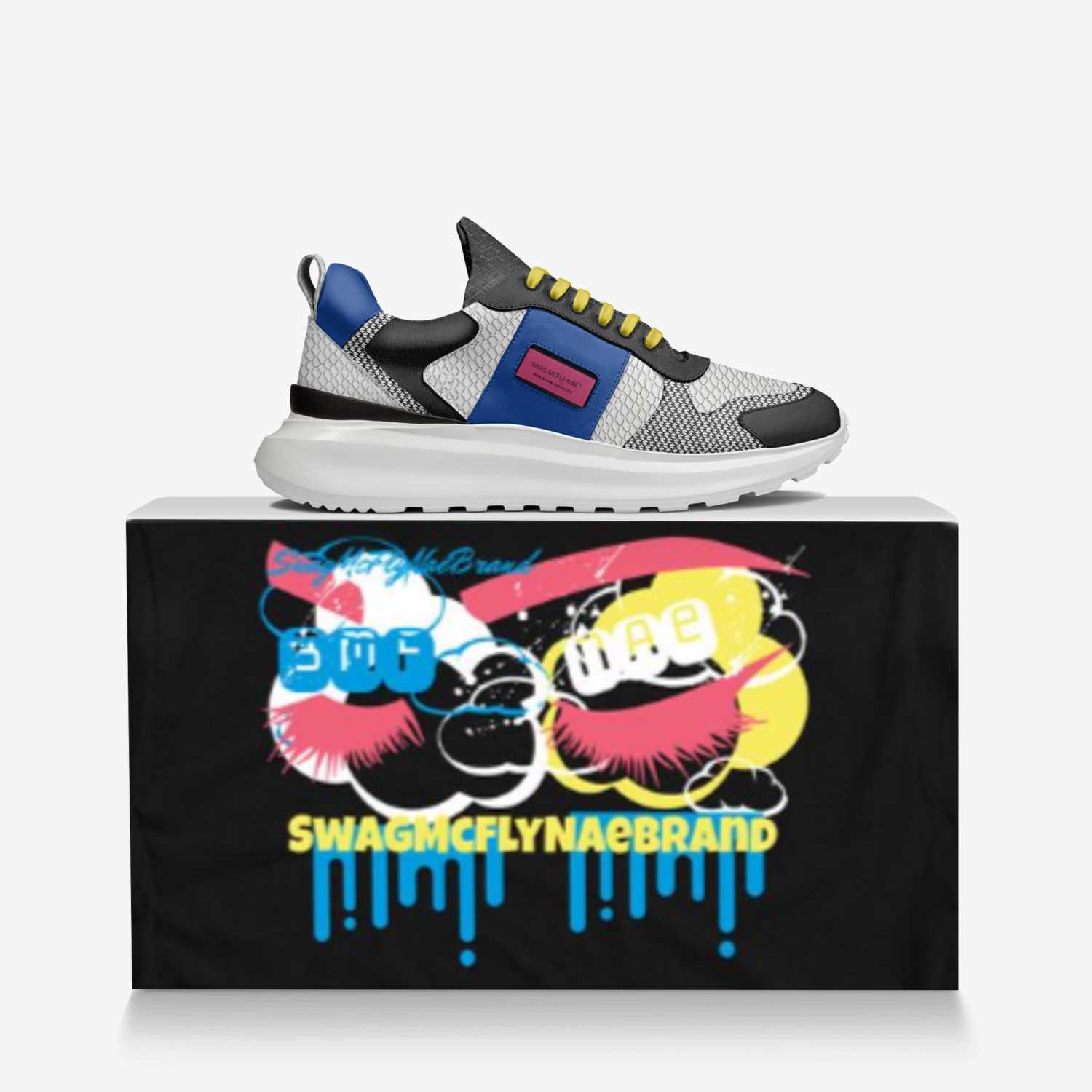 Swag McFly NAE ™️ custom made in Italy shoes by Rechard R Newman | Over box view