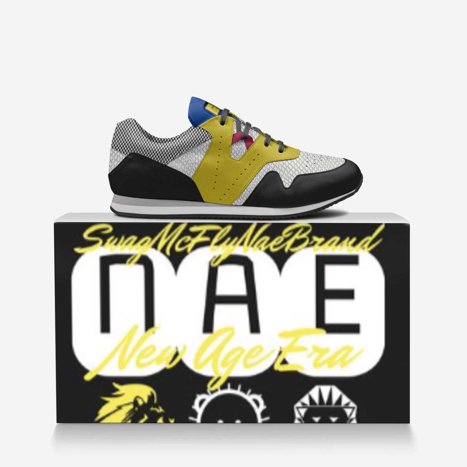 Swag McFly NAE ™️ custom made in Italy shoes by Rechard R Newman | Over box view