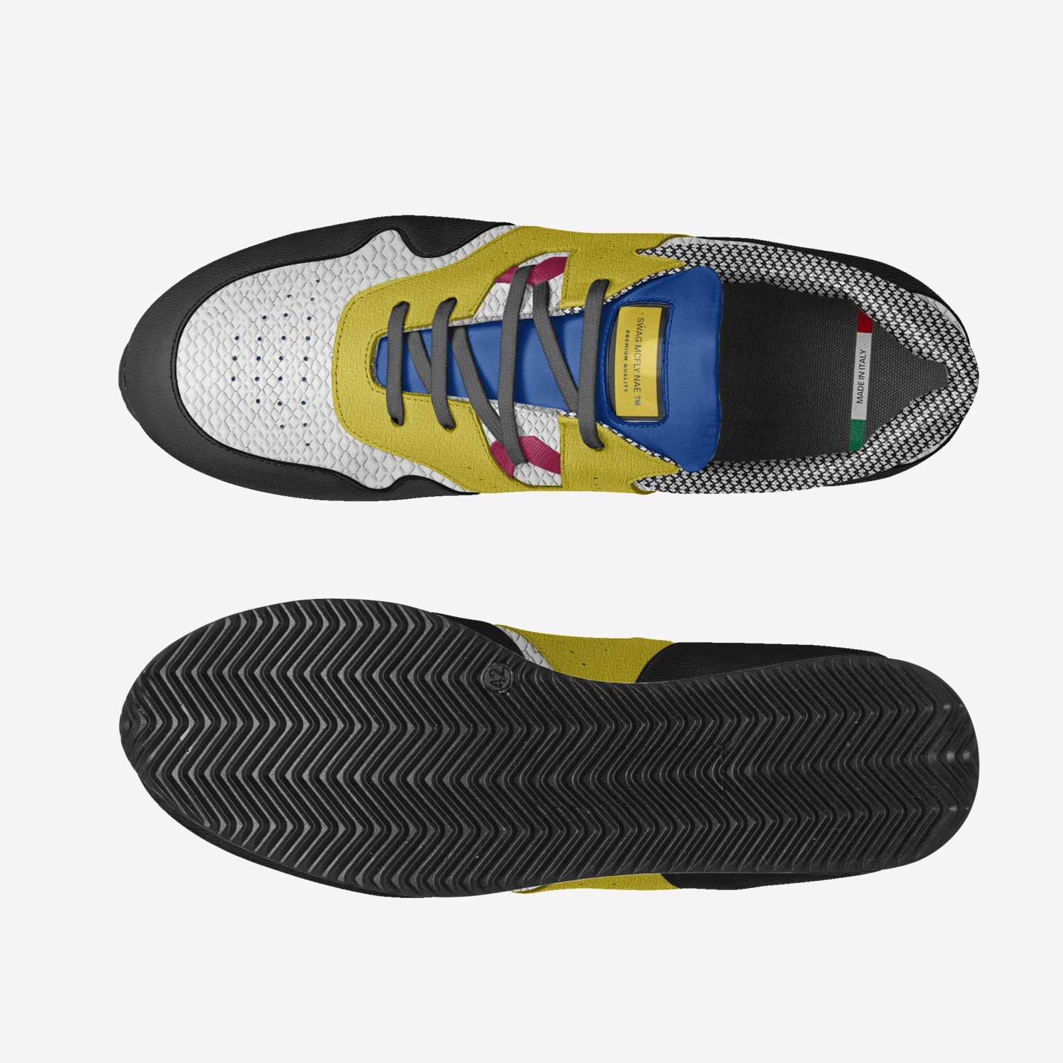 Swag McFly NAE ™️ custom made in Italy shoes by Rechard R Newman | Top view