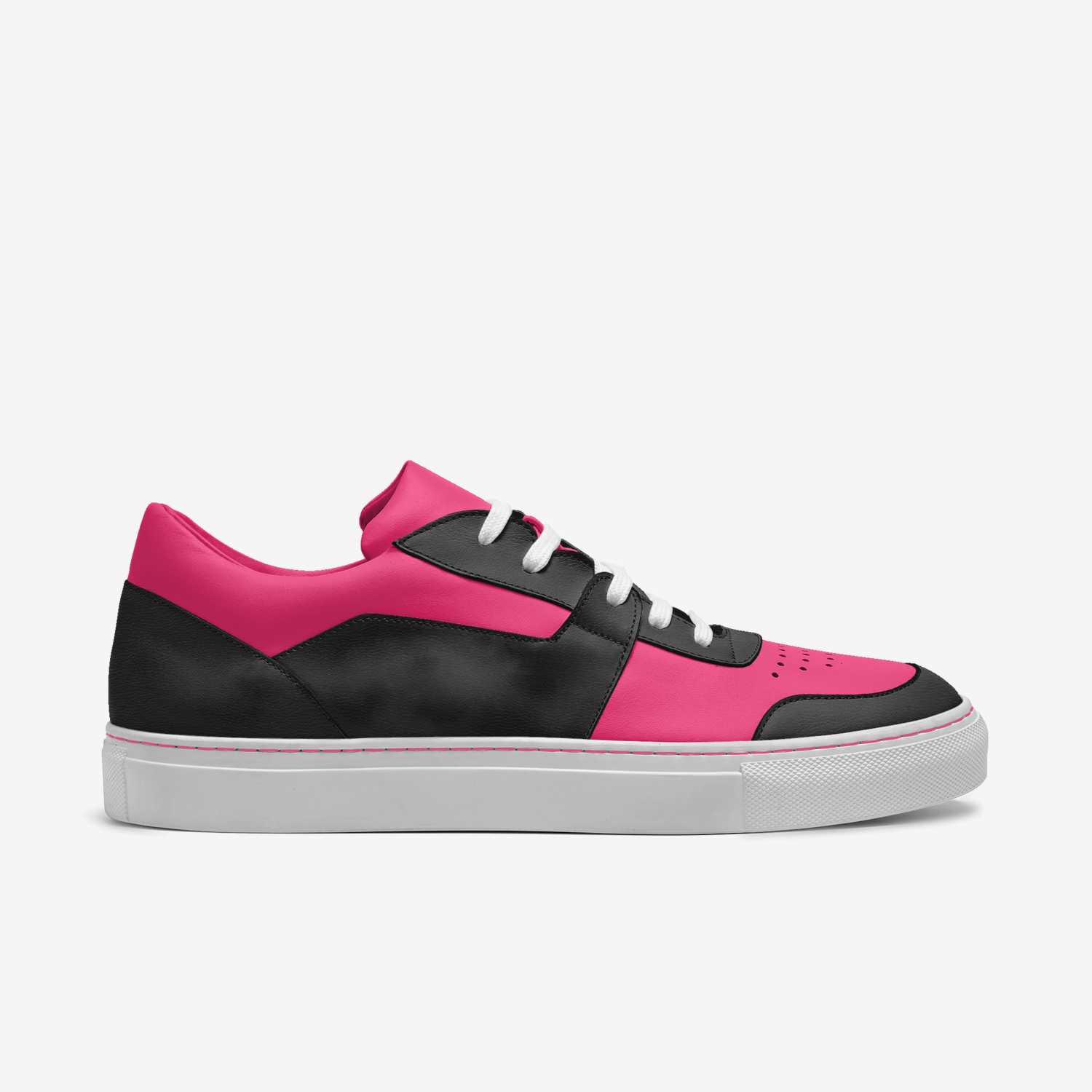 Mommas Boy228 Lowz custom made in Italy shoes by Deante Steele | Side view