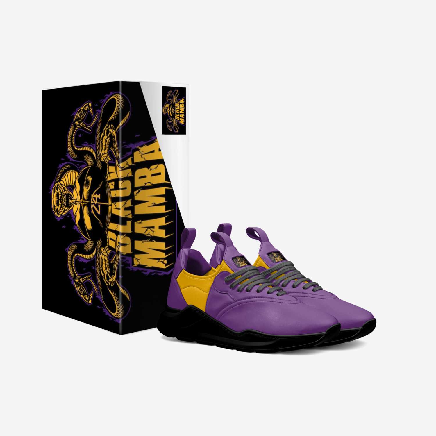 Custom Hand Made Air Jordan Kobe “mamba” model 2010-11 Los Angeles Lakers – Kobe Bryant Worn Shoes Custom  main image 3