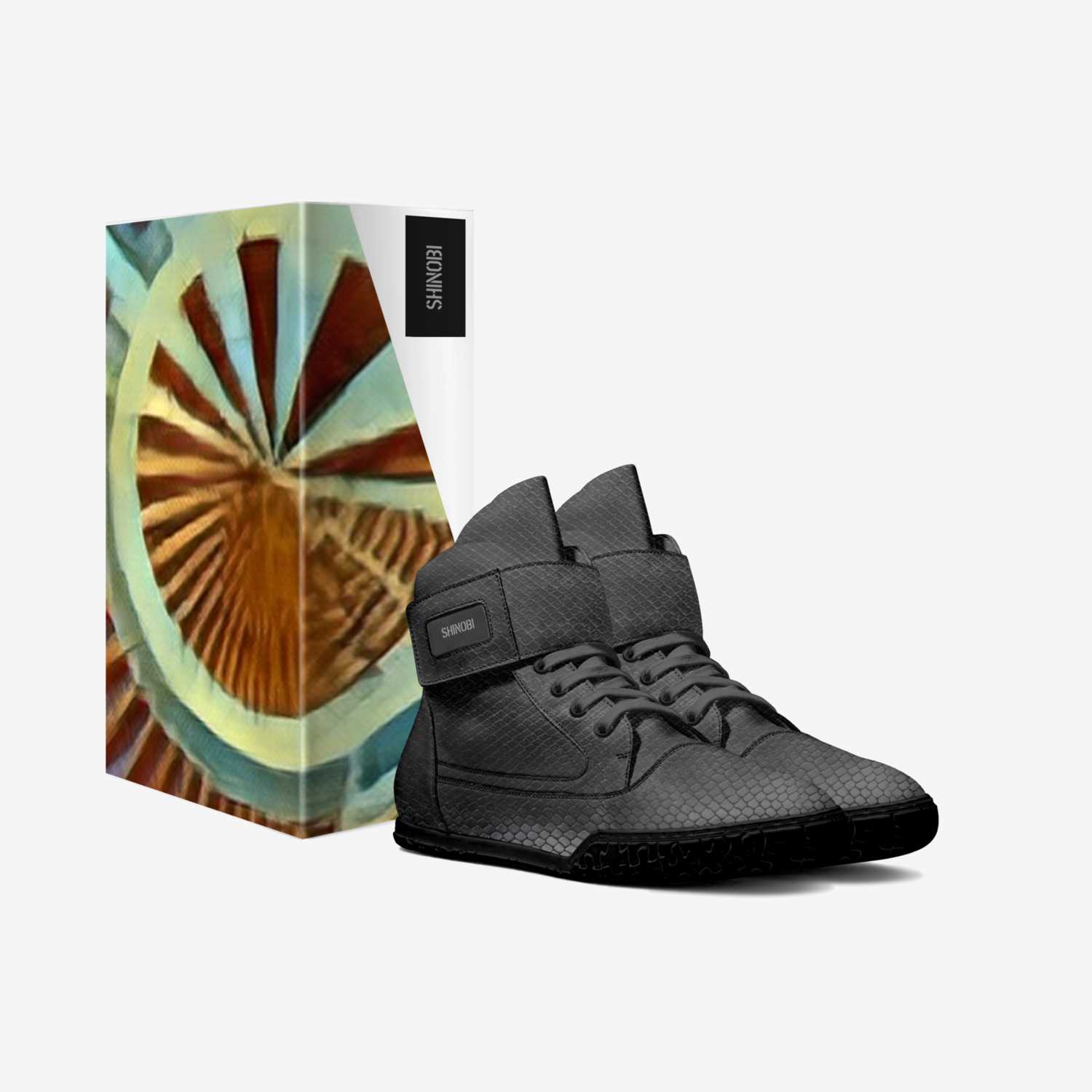 The Brinzer custom made in Italy shoes by Flaukowski | Box view