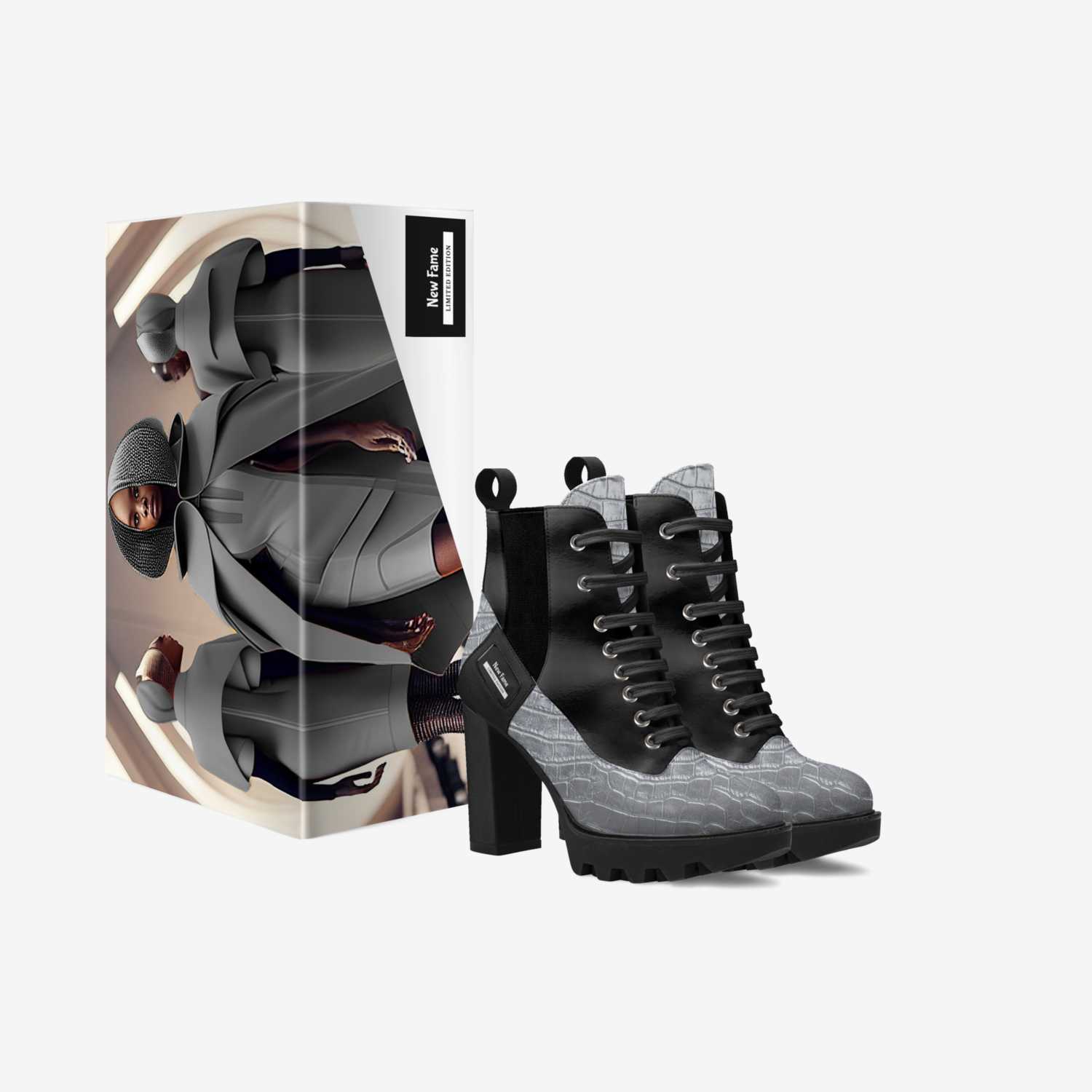 New Fame custom made in Italy shoes by Willie Walker | Box view