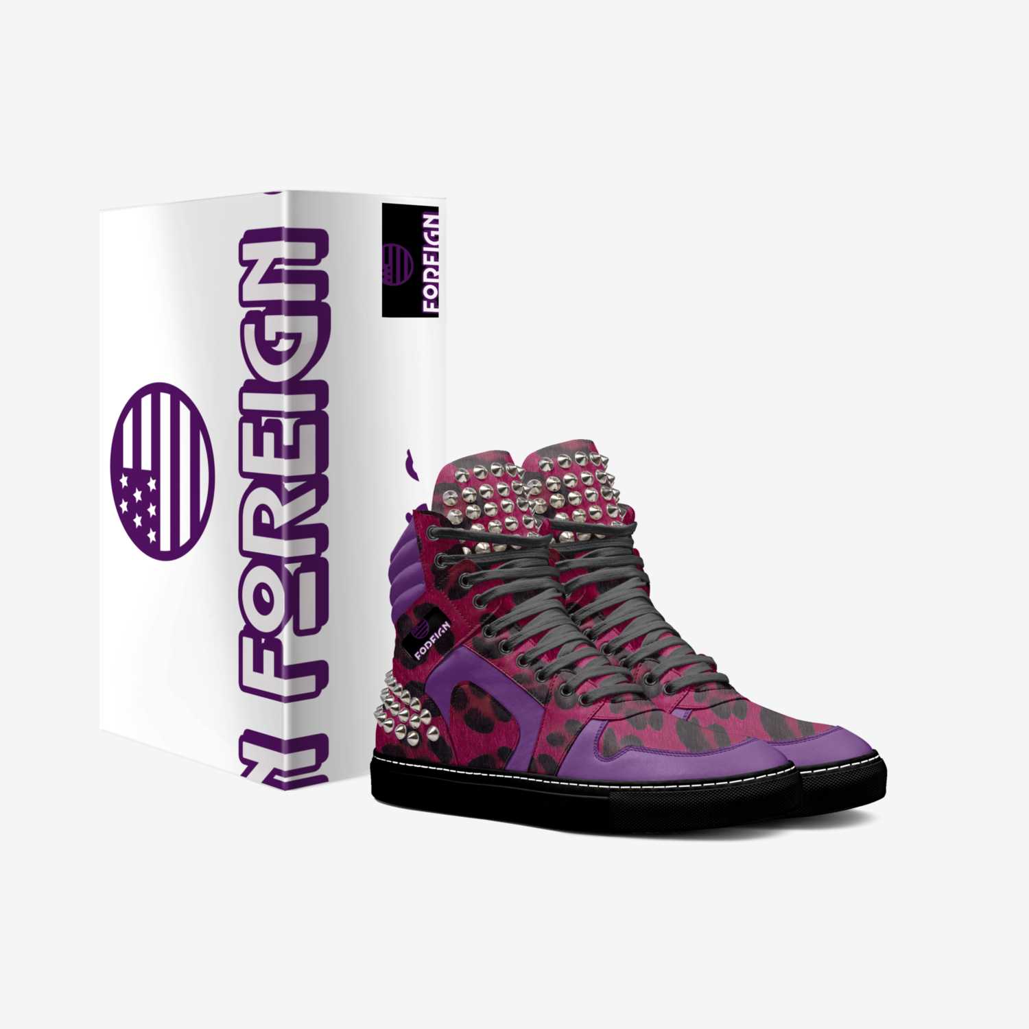 American Foreign c custom made in Italy shoes by Terico L Thompson | Box view