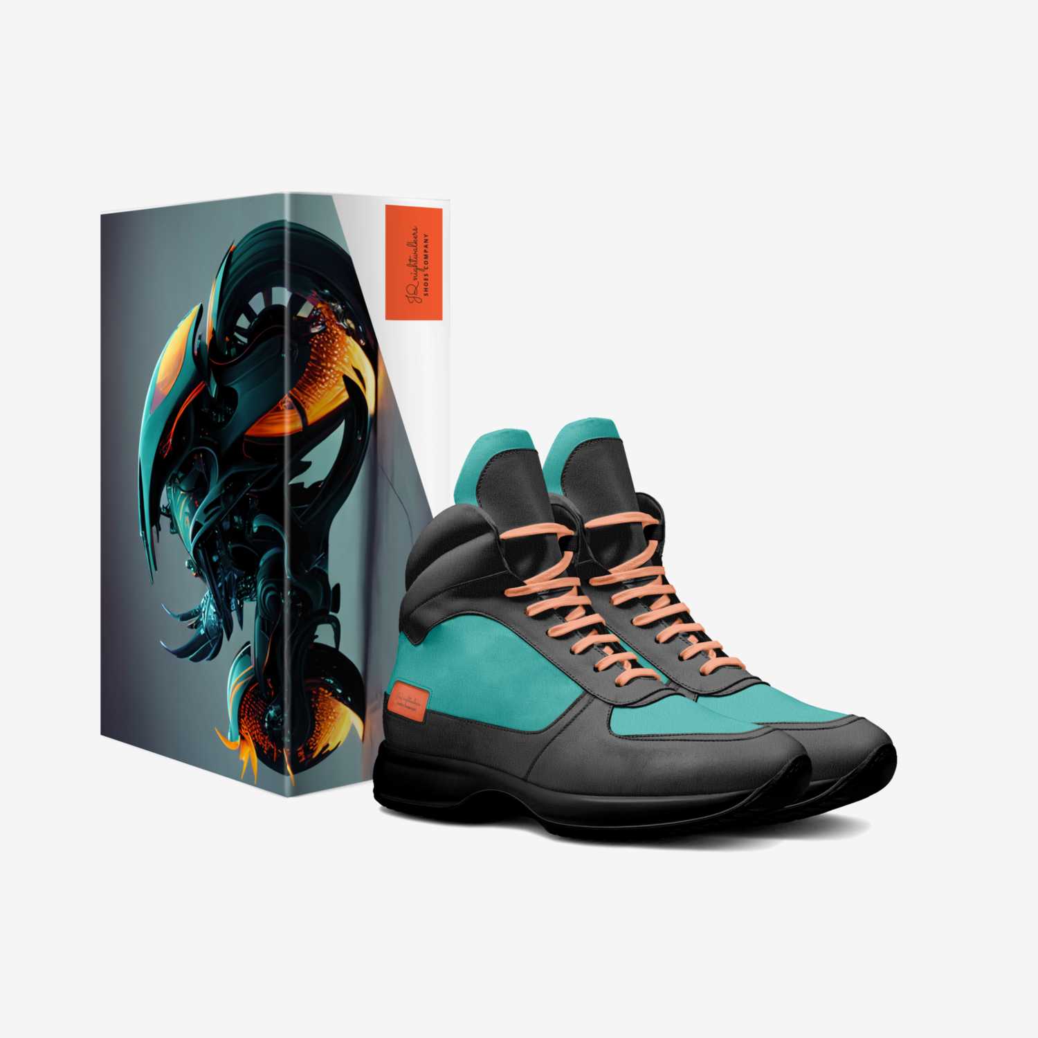 JQ nightwalkers  custom made in Italy shoes by James Vernom Bess | Box view