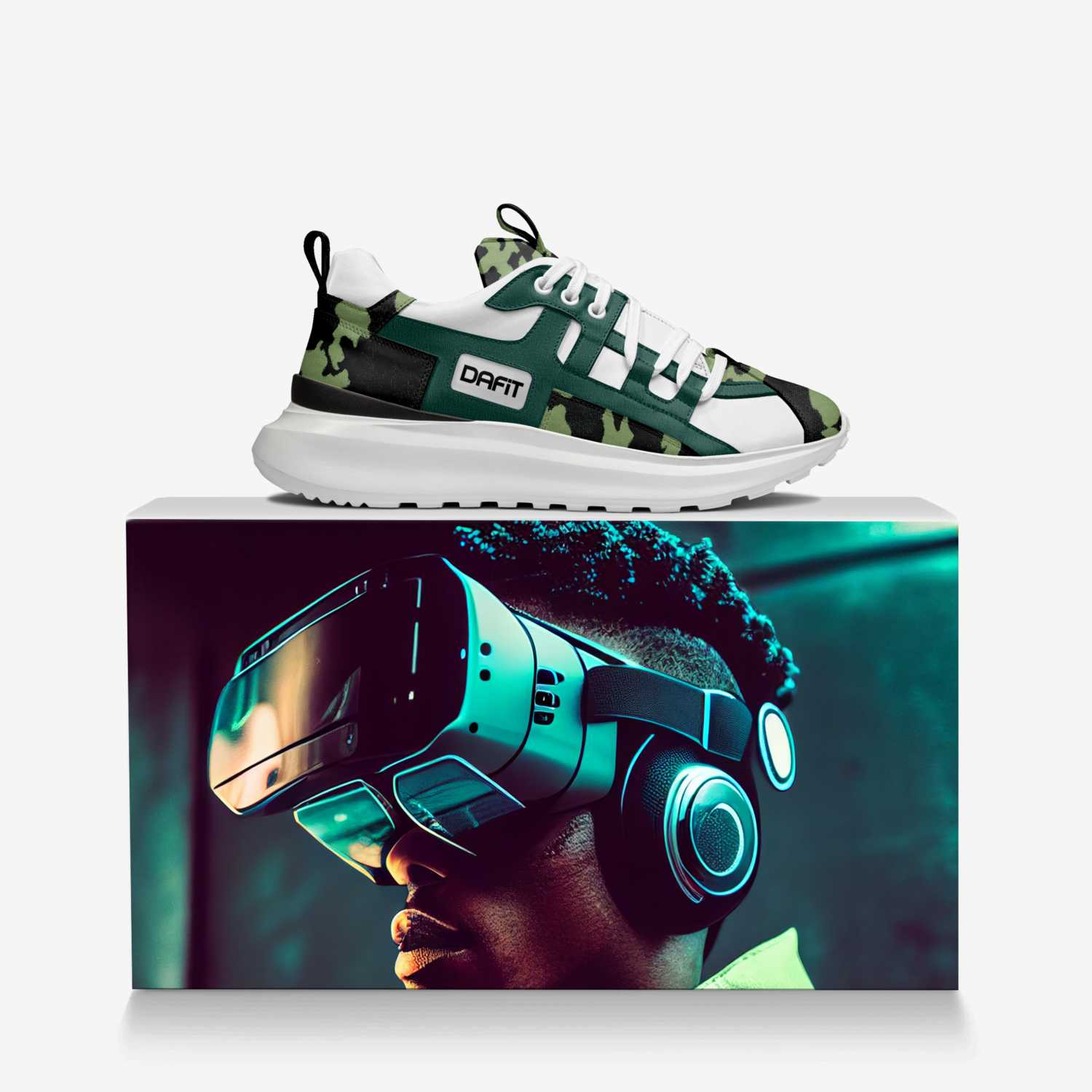 DAFIT OGEEZ custom made in Italy shoes by Michael Brownlee | Over box view