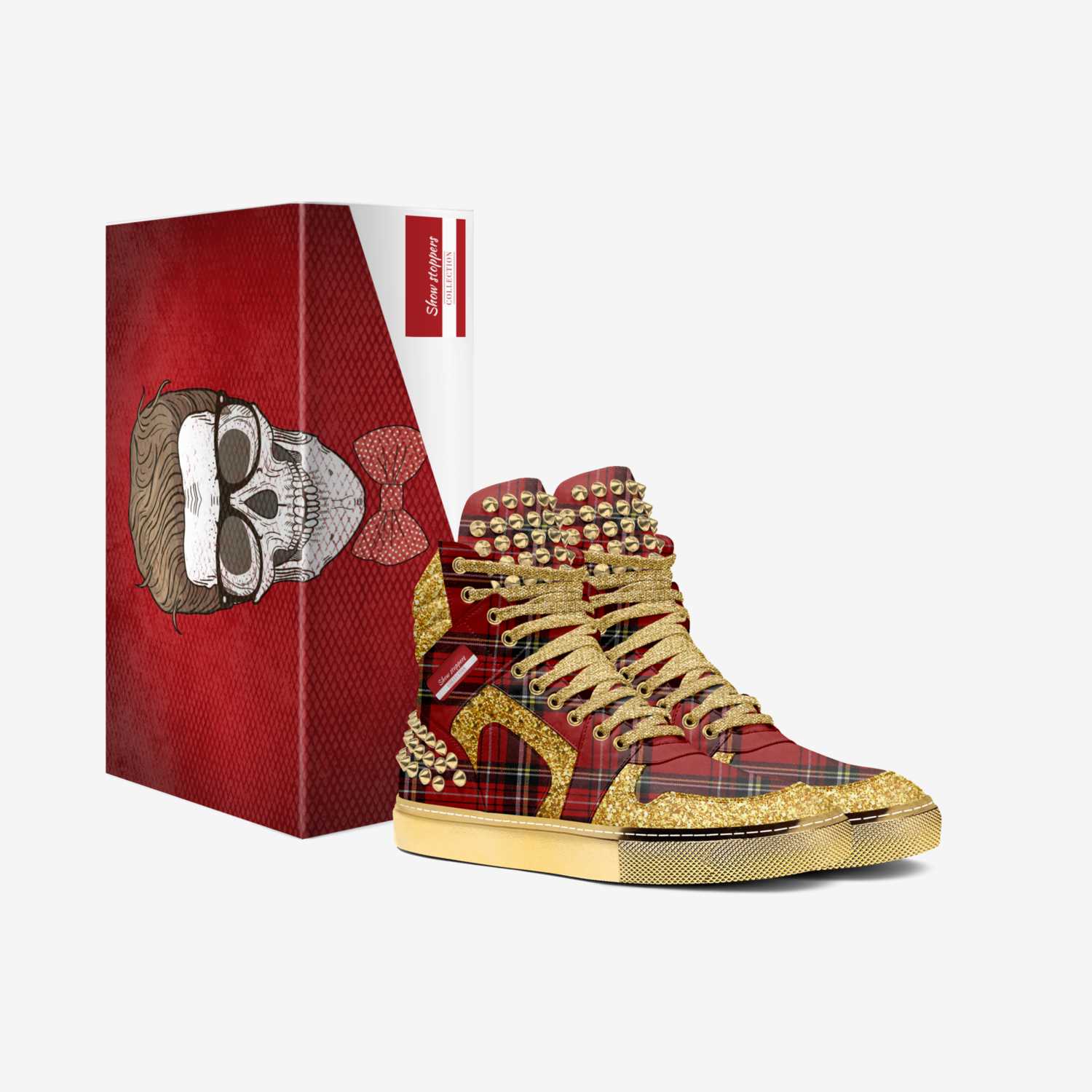 Show stoppers custom made in Italy shoes by James Vernom Bess | Box view