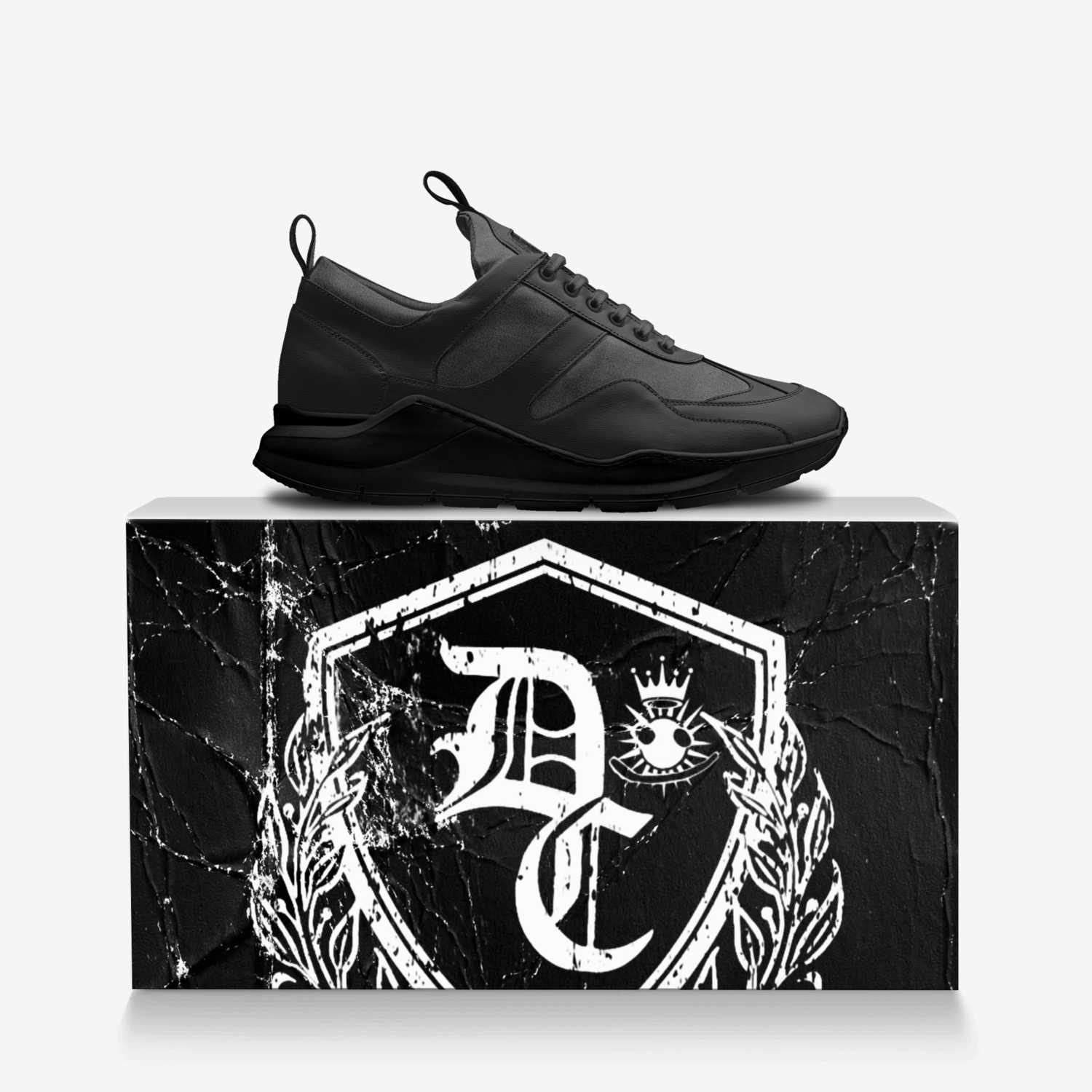 DESTROYER CLUB custom made in Italy shoes by Redstar Mafia | Over box view