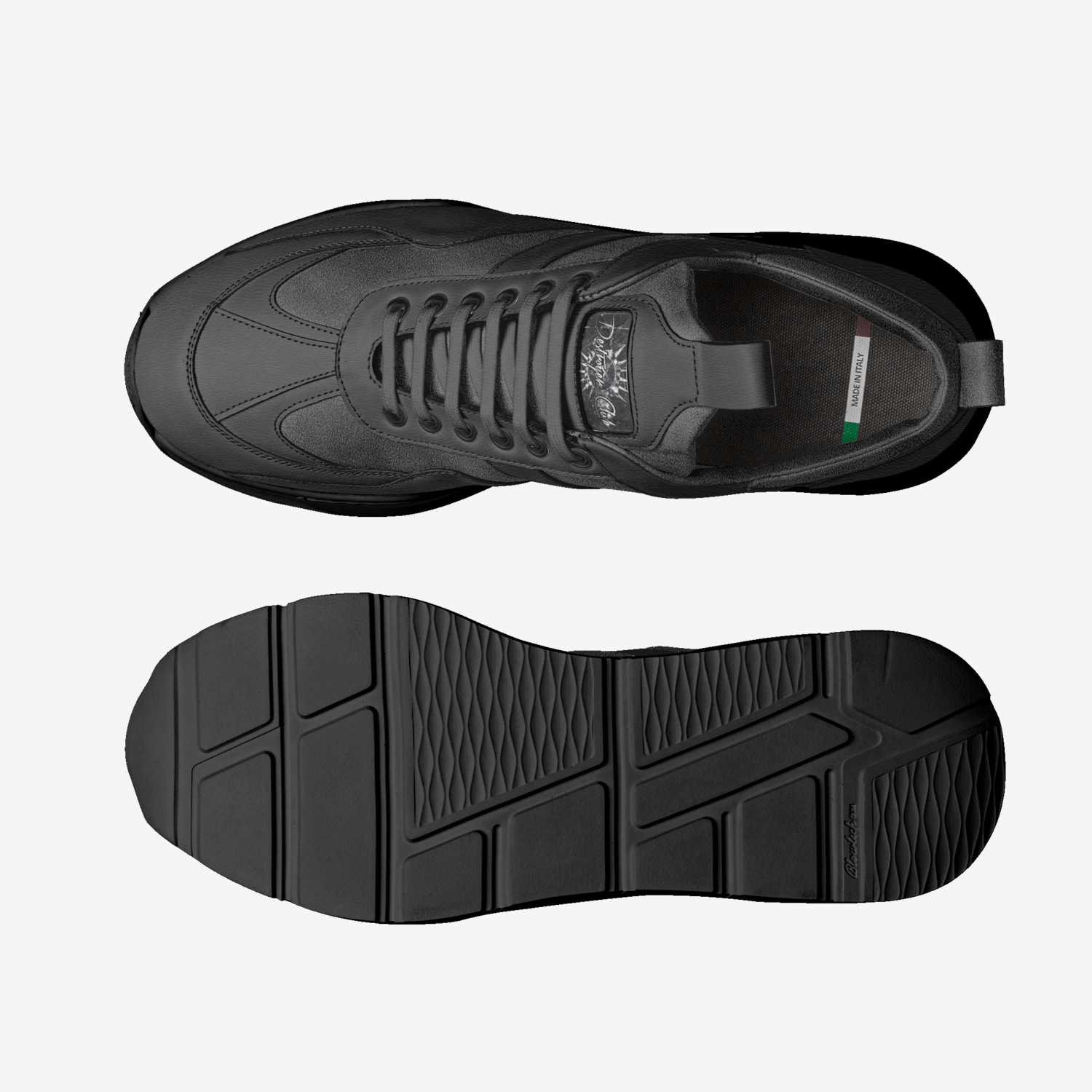 DESTROYER CLUB custom made in Italy shoes by Redstar Mafia | Top view