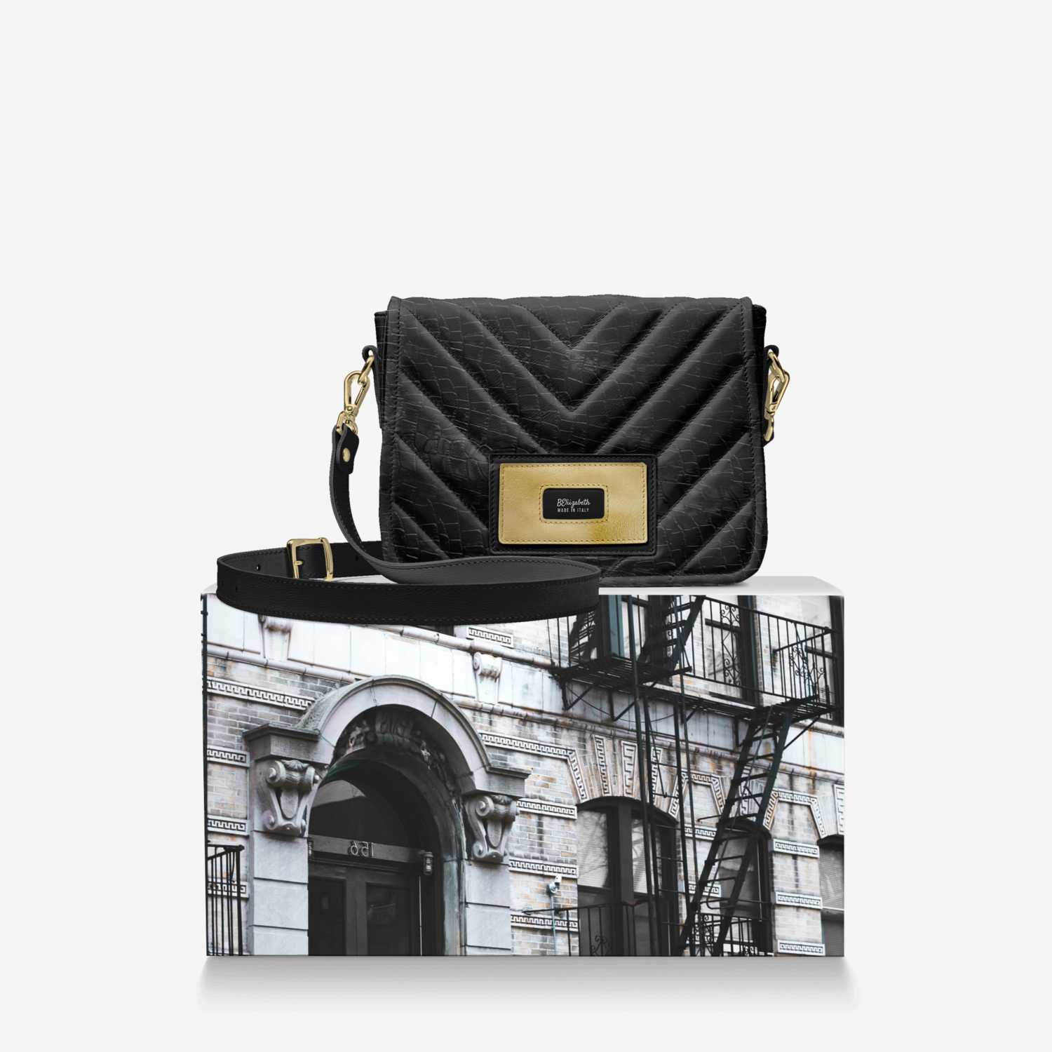 BRITTANY custom made in Italy design by Brittany Elizabeth Alice | Over box view