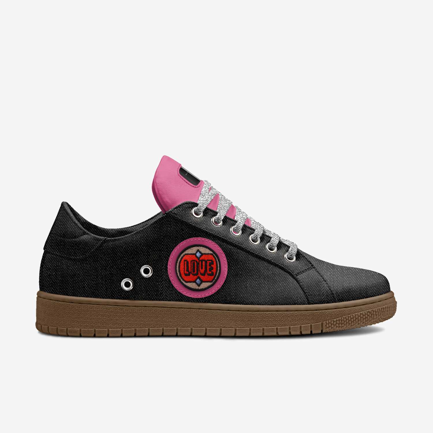 Luxup custom made in Italy shoes by Dwayne White | Side view