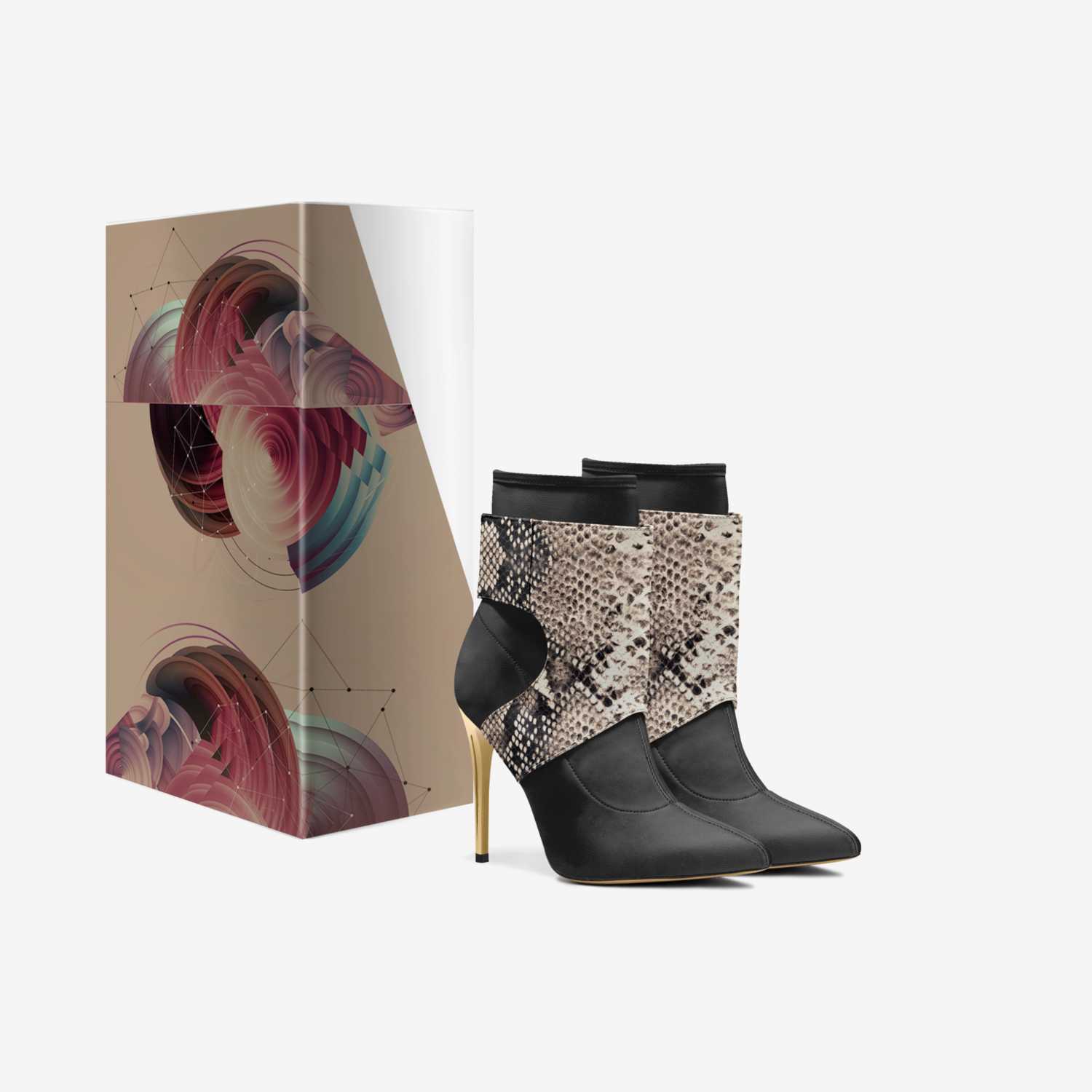 Luxup custom made in Italy shoes by Dwayne White | Box view